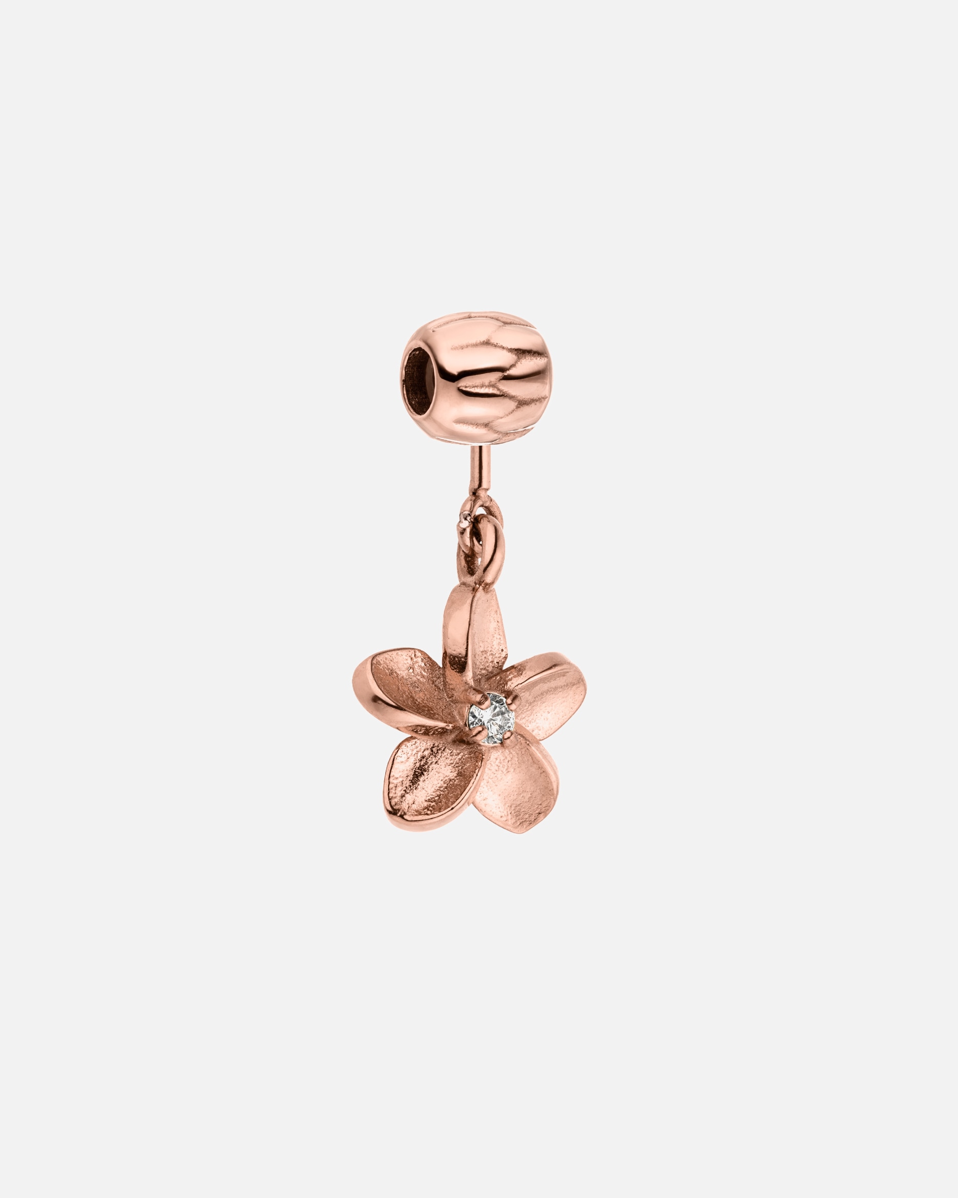 Schmuckanhänger für Unisex Purelei LEI Plumeria Charm 100% Edelstahl Rosegold