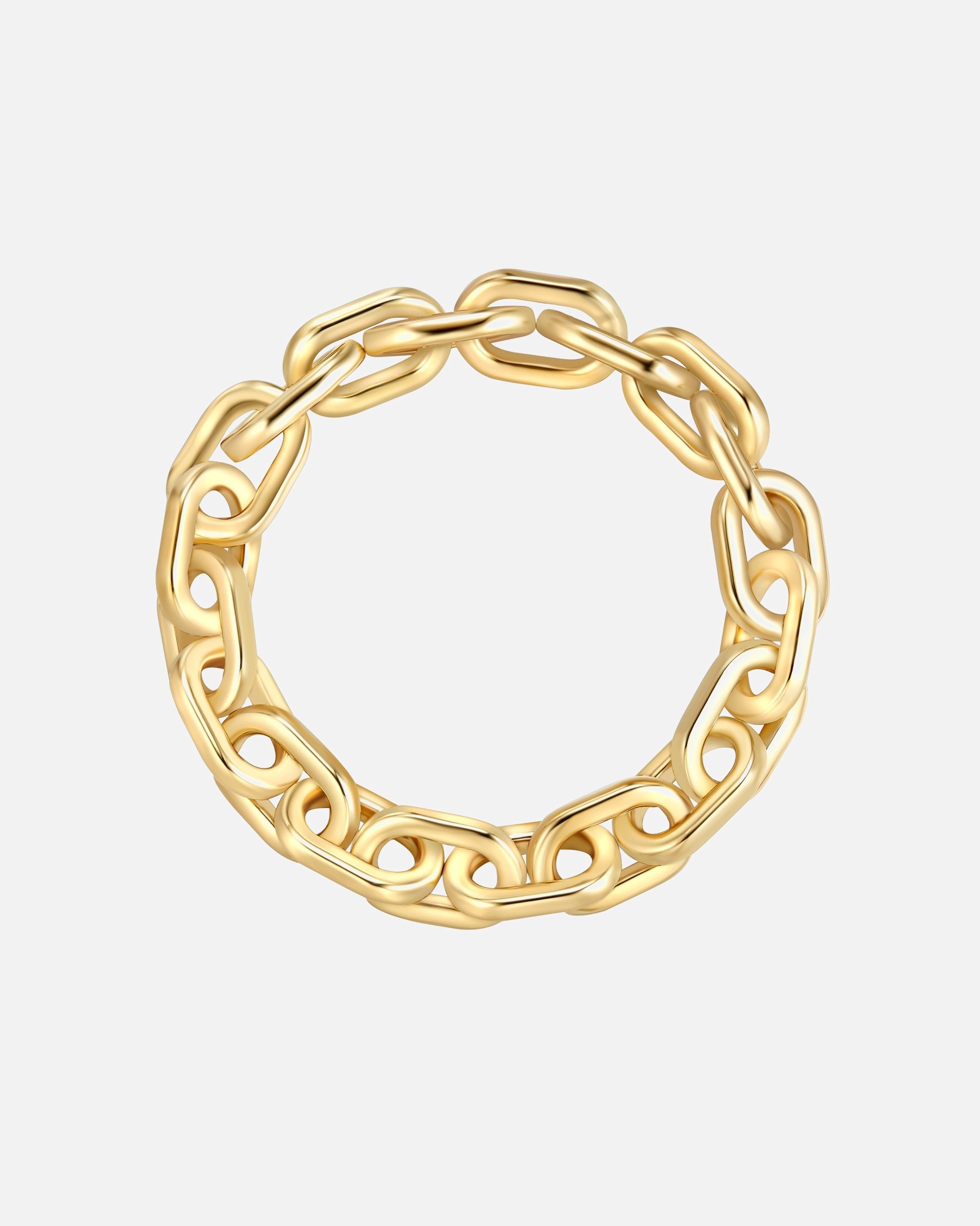 Armband für Weiblich Yokoamii Armband aus Metall-Legierung in gelbgold 16,0 - 21,0 cm, flexibel einstellbar