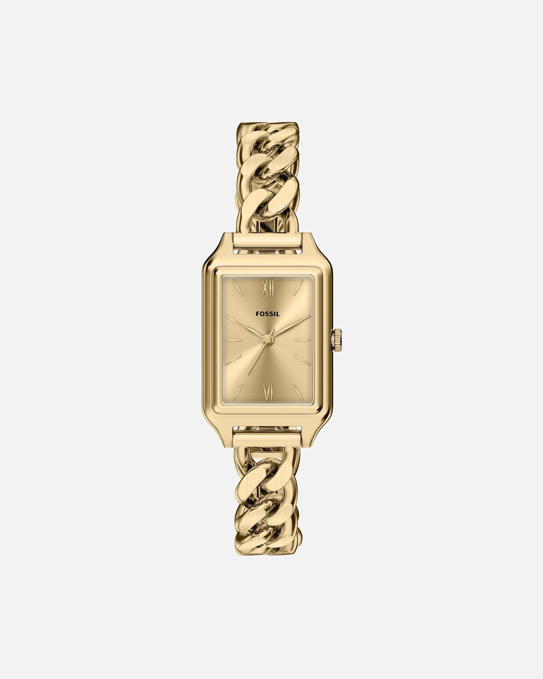 Uhr für Weiblich Fossil Damenuhr Edelstahl gold