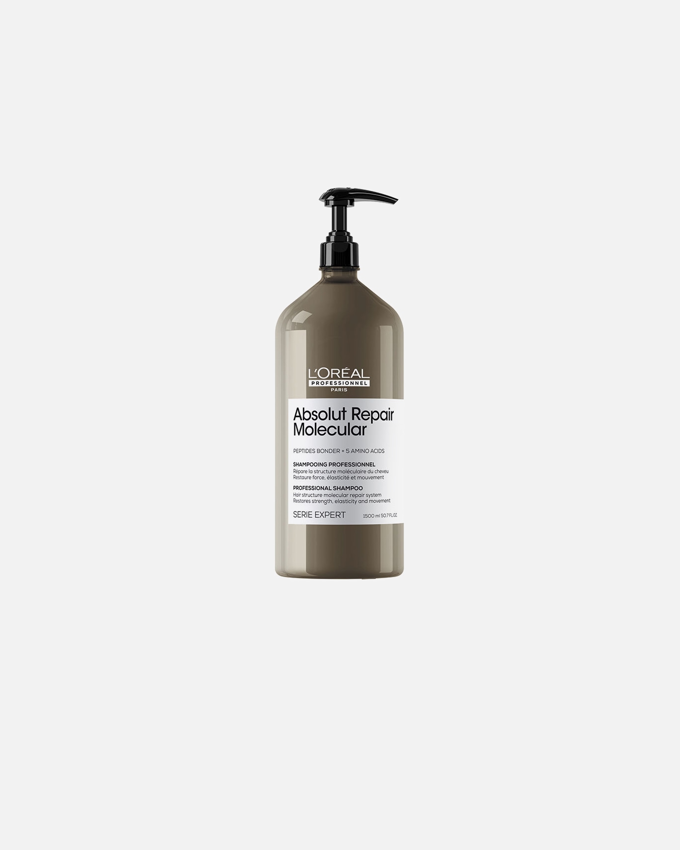 Shampoo für Unisex L´Oréal Professionnel Paris ABSOLUT REPAIR MOLECULAR professionelles sulfatfreies Shampoo für strapaziertes Haar 1500 ml