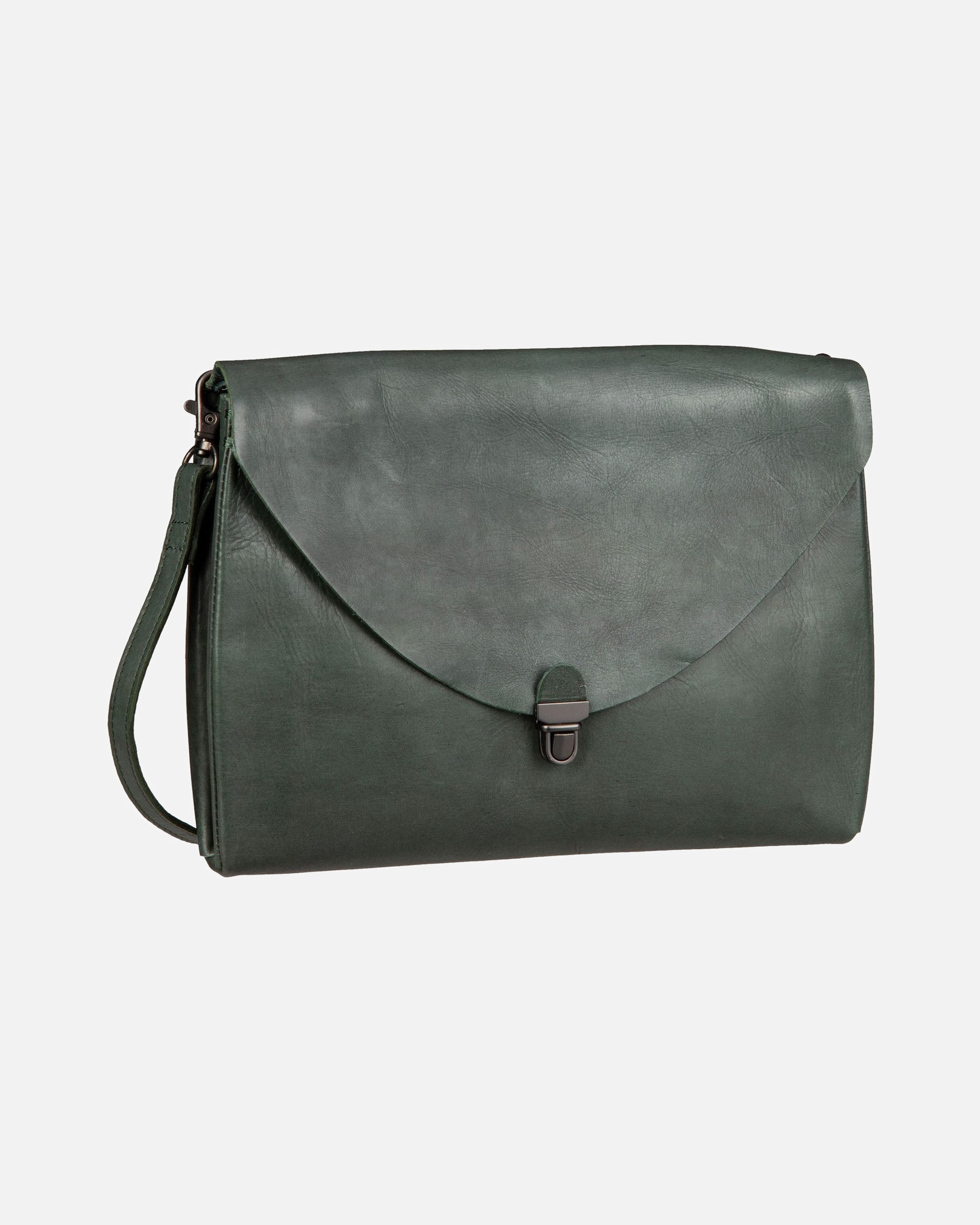 Rucksack für Weiblich Harold's Bodybag Fold Handbag Clutch L FO3 gruen