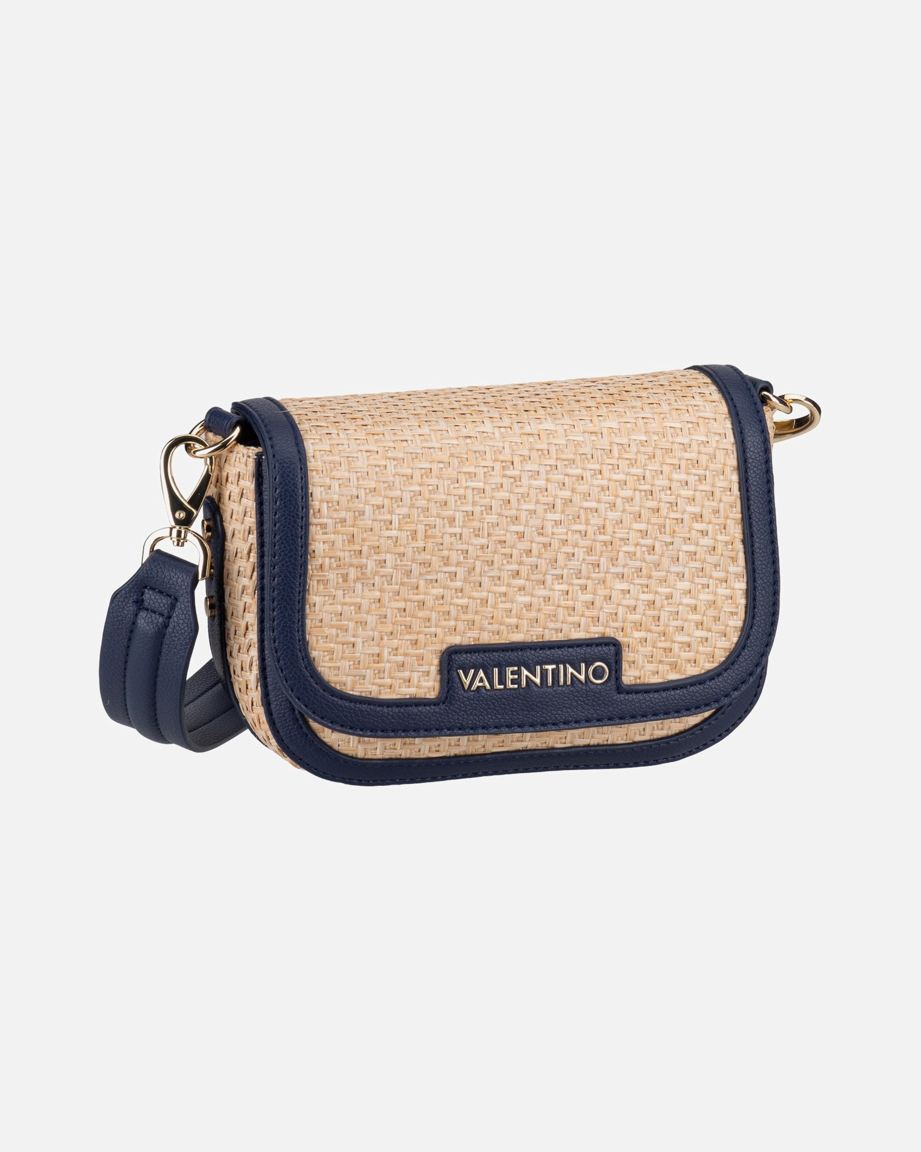 Handtasche für Weiblich Valentino by Mario Valentino Handtasche Demetra 909 Naturale/Blu