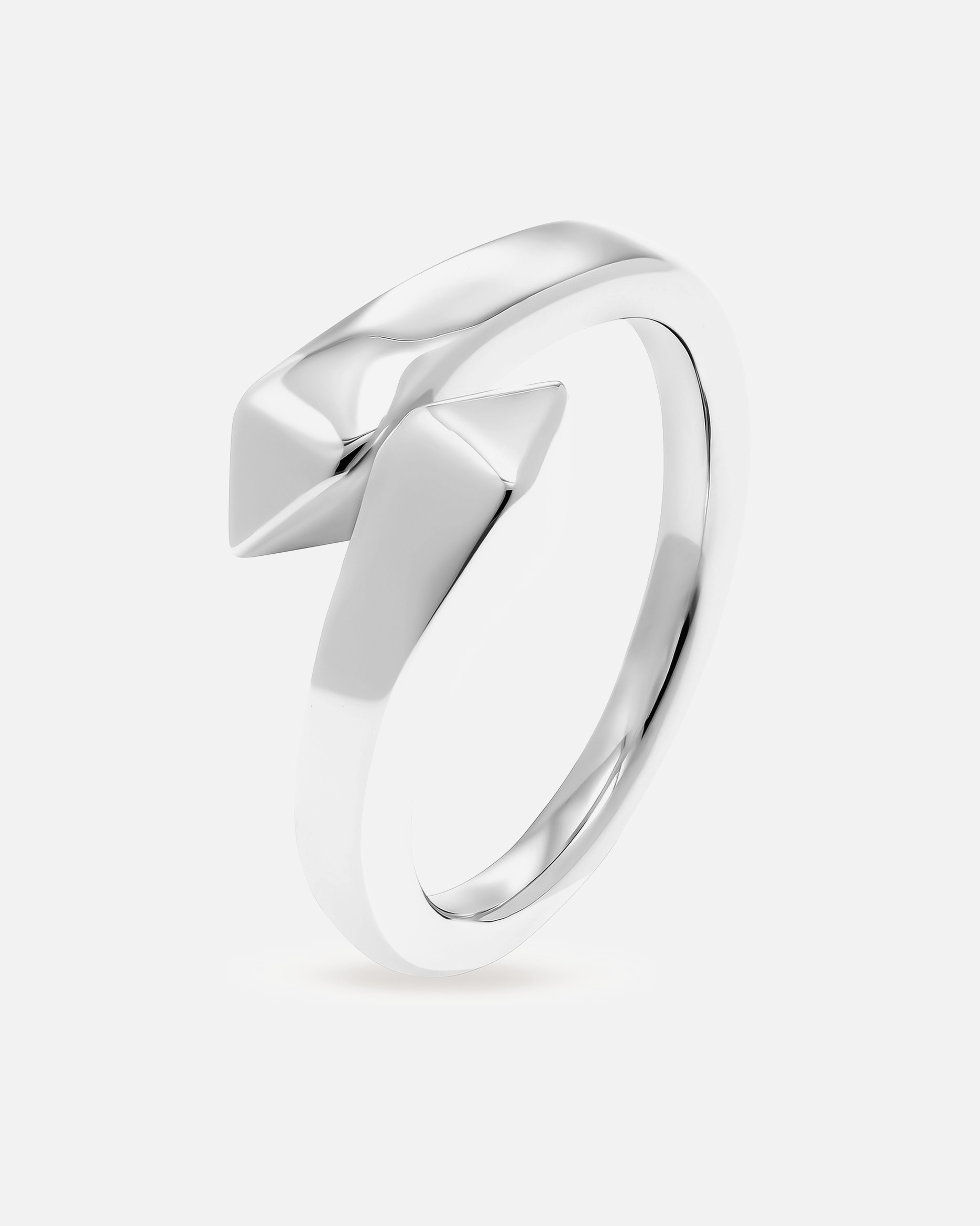 Ring für Weiblich Jette Damenring 925er Silber 59