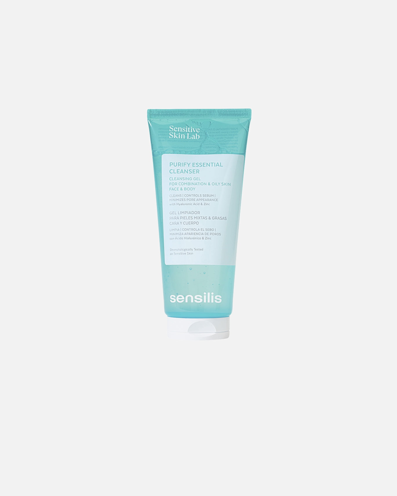 Reinigungsgel für Unisex SENSILIS Default Brand Line PURIFY ESSENTIAL CLEANSER Reinigungsgel 200 ml
