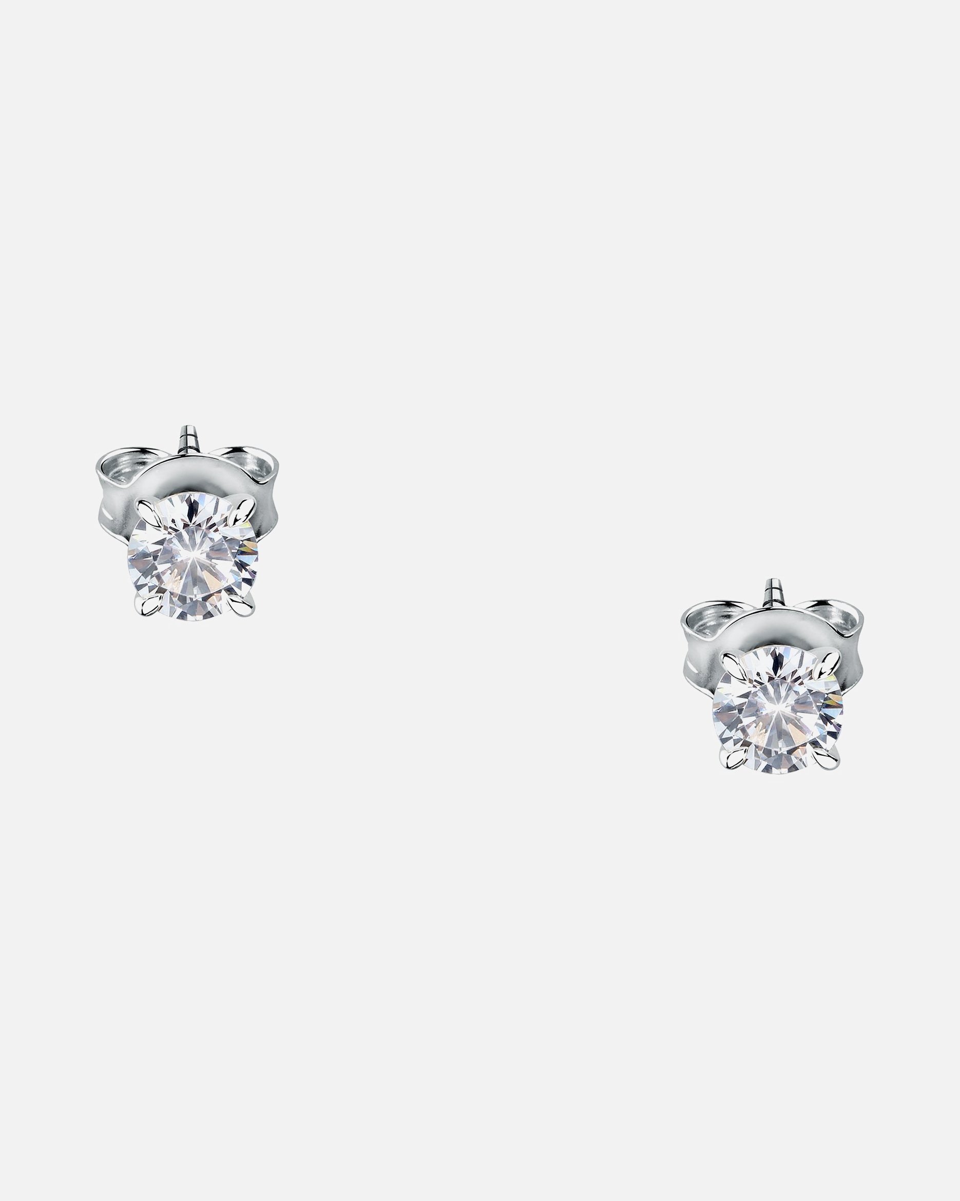 Ohrringe für Weiblich Live Diamond Ohrstecker 375er Weißgold, recycelt 1 Stück