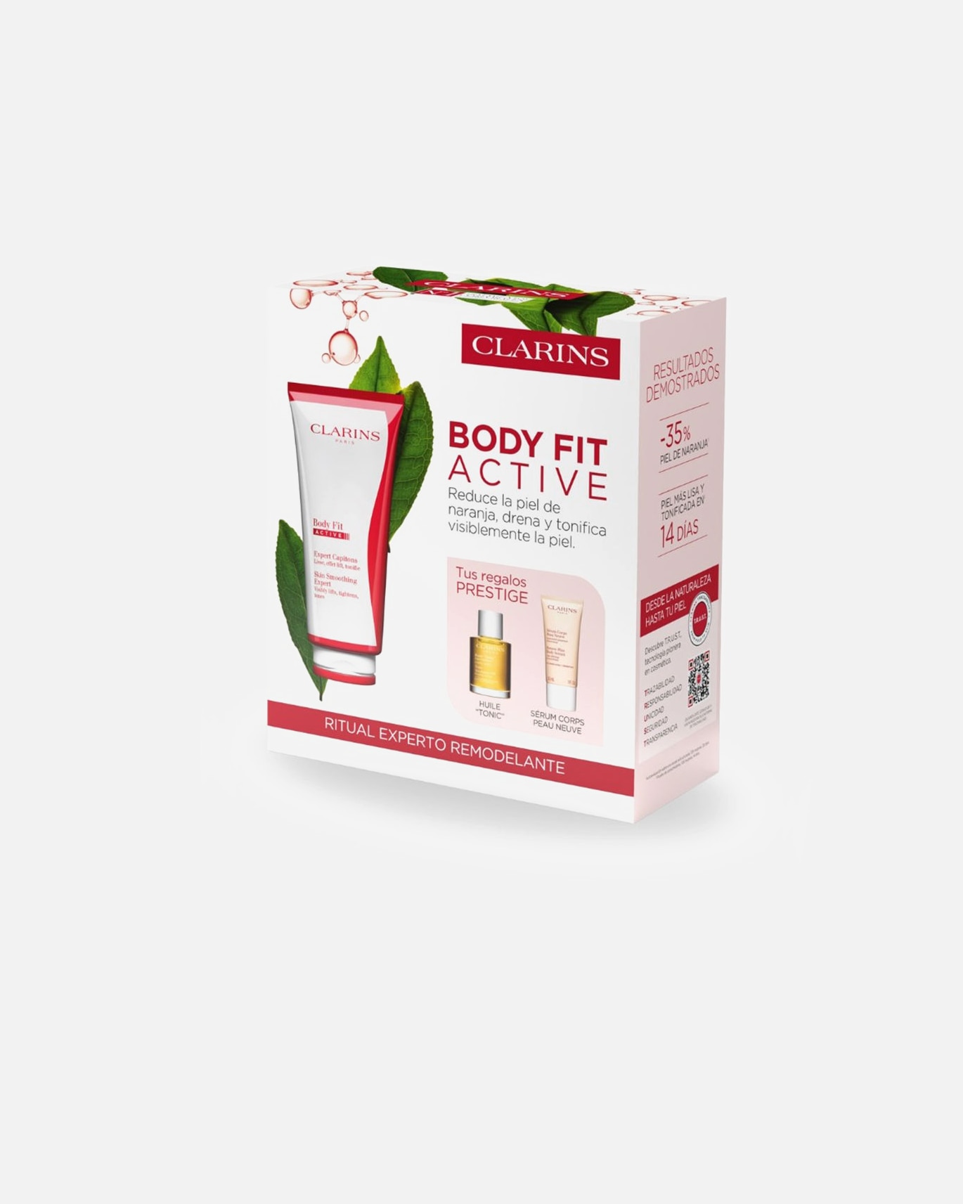 Körperpflegeset für Weiblich Clarins BODY FIT ACTIVE GLÄTTET UND STRAFFT SET 1 Stück