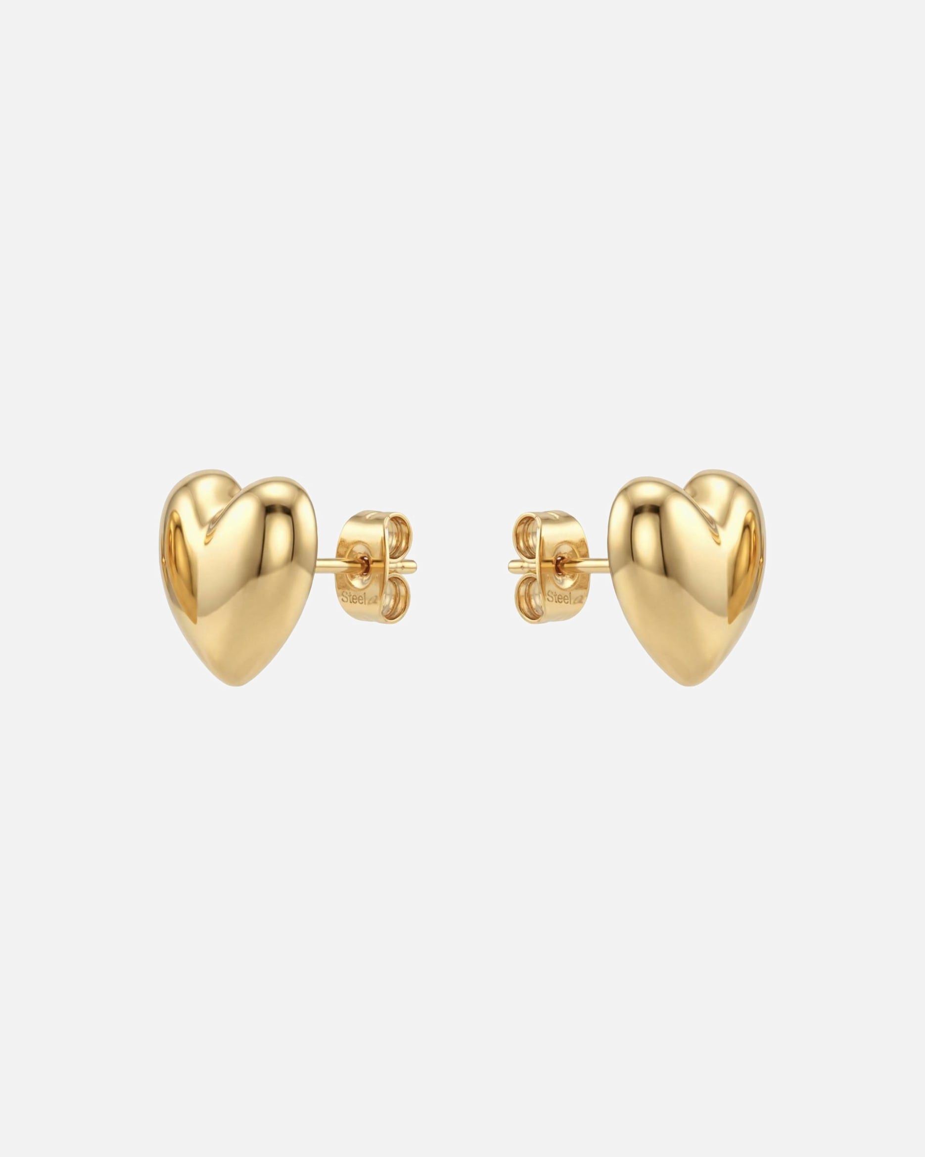 Ohrringe für Weiblich amor Ohrstecker gold