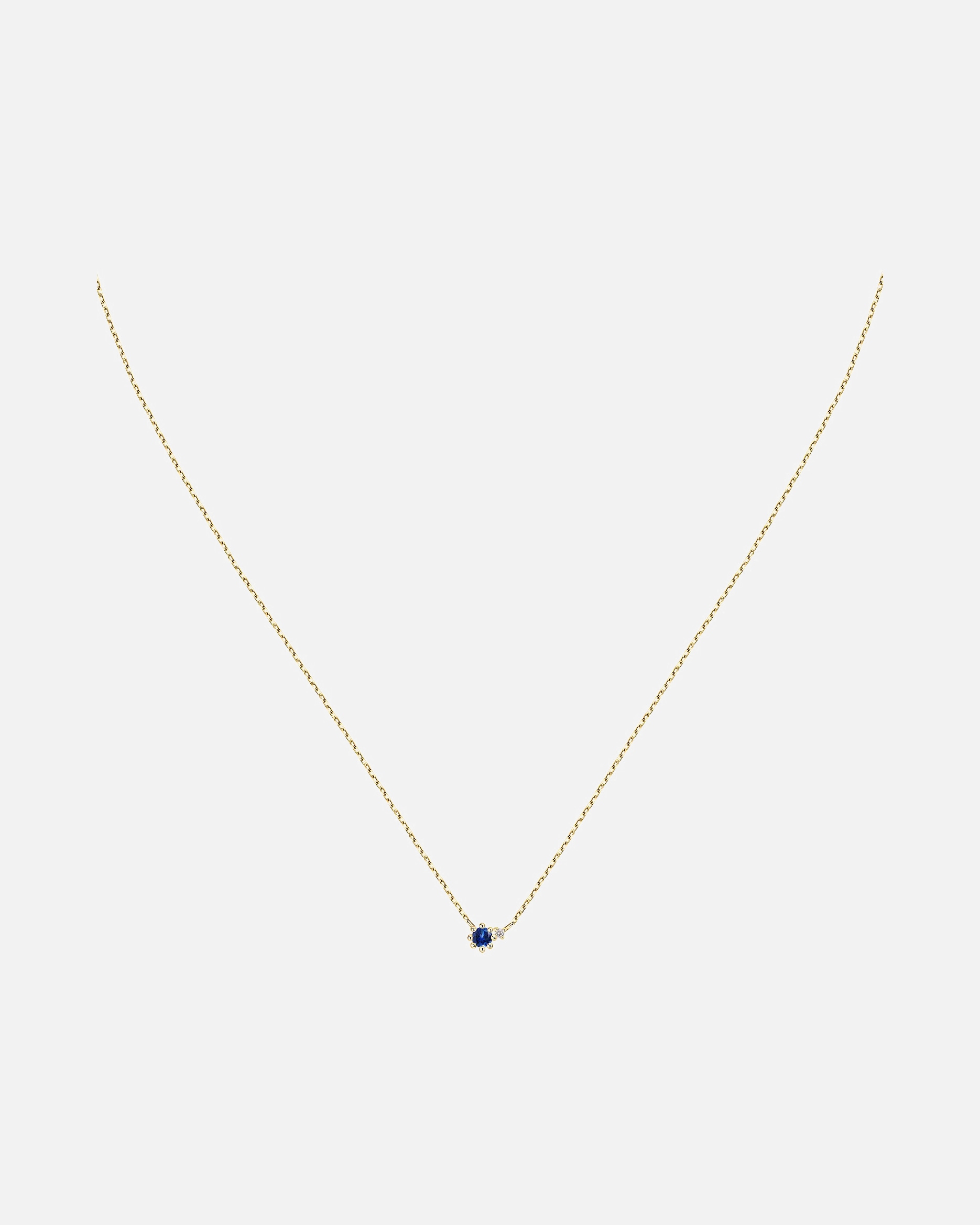 Halskette für Weiblich Live Diamond Kette 375er Gelbgold, recycelt 1 Stück
