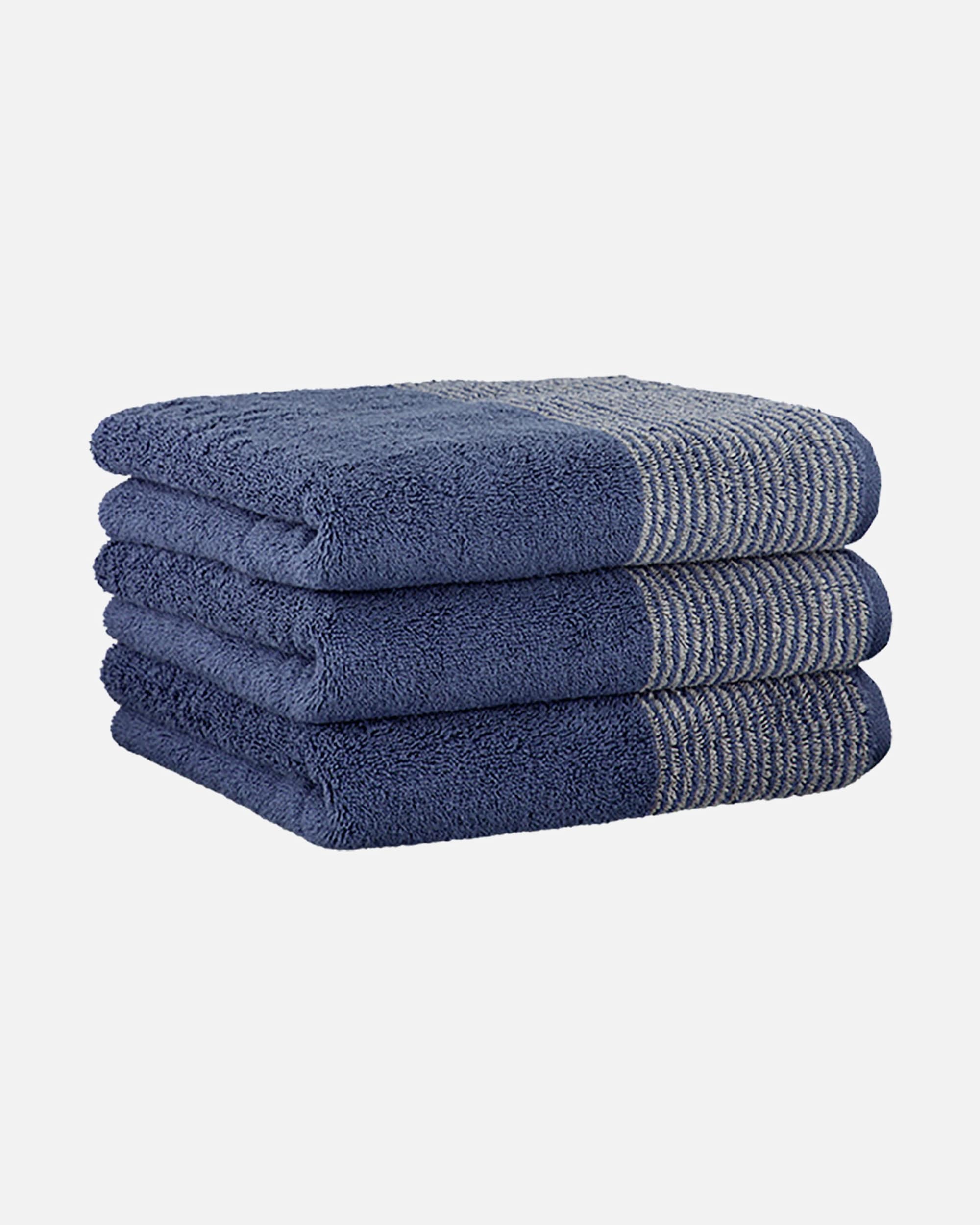 Handtuch für Unisex Cawö Gästetuch 3er Pack 'Luxury Home Two-Tone' 3 Stück