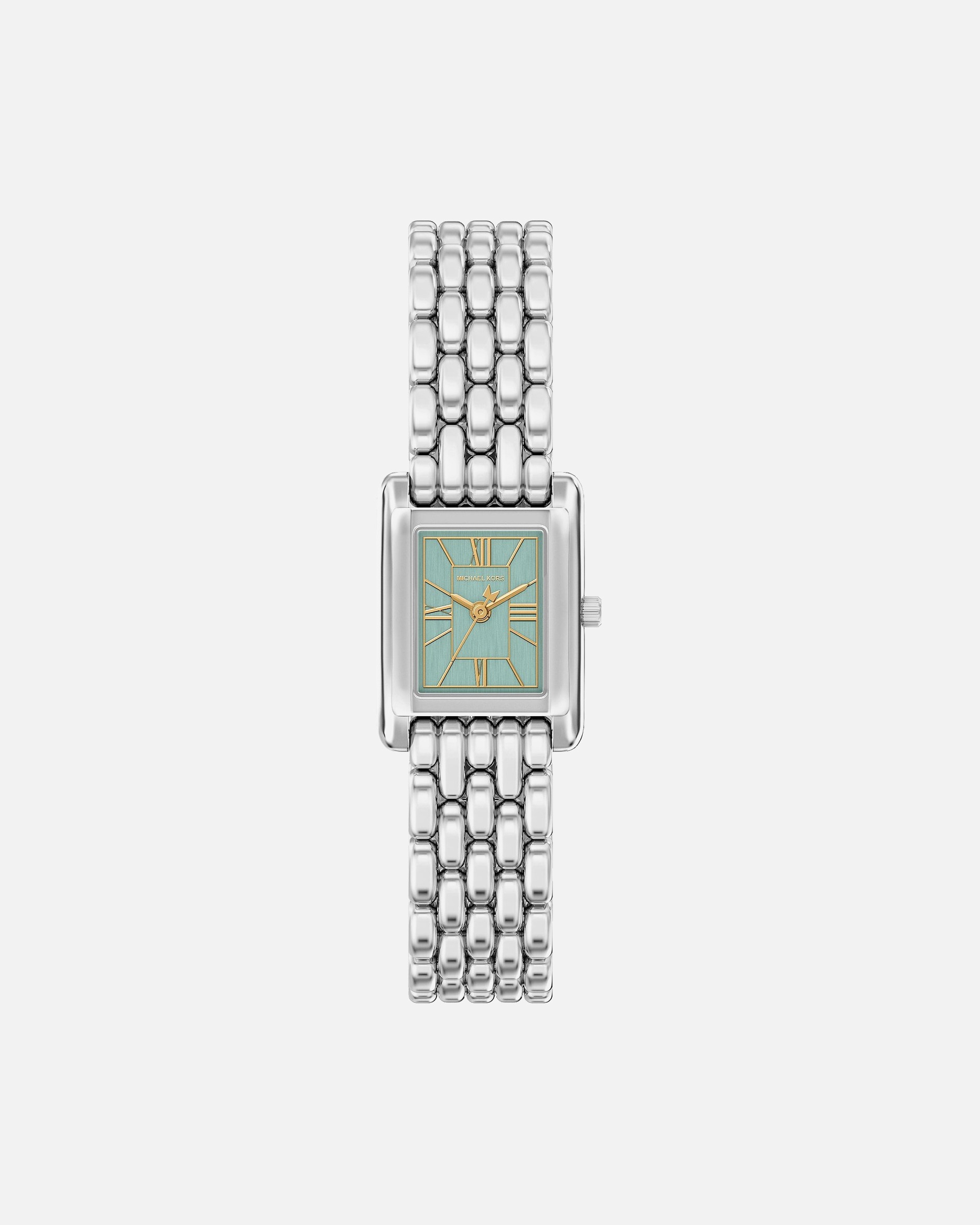 Uhr für Weiblich Michael Kors Damenuhr Edelstahl silber