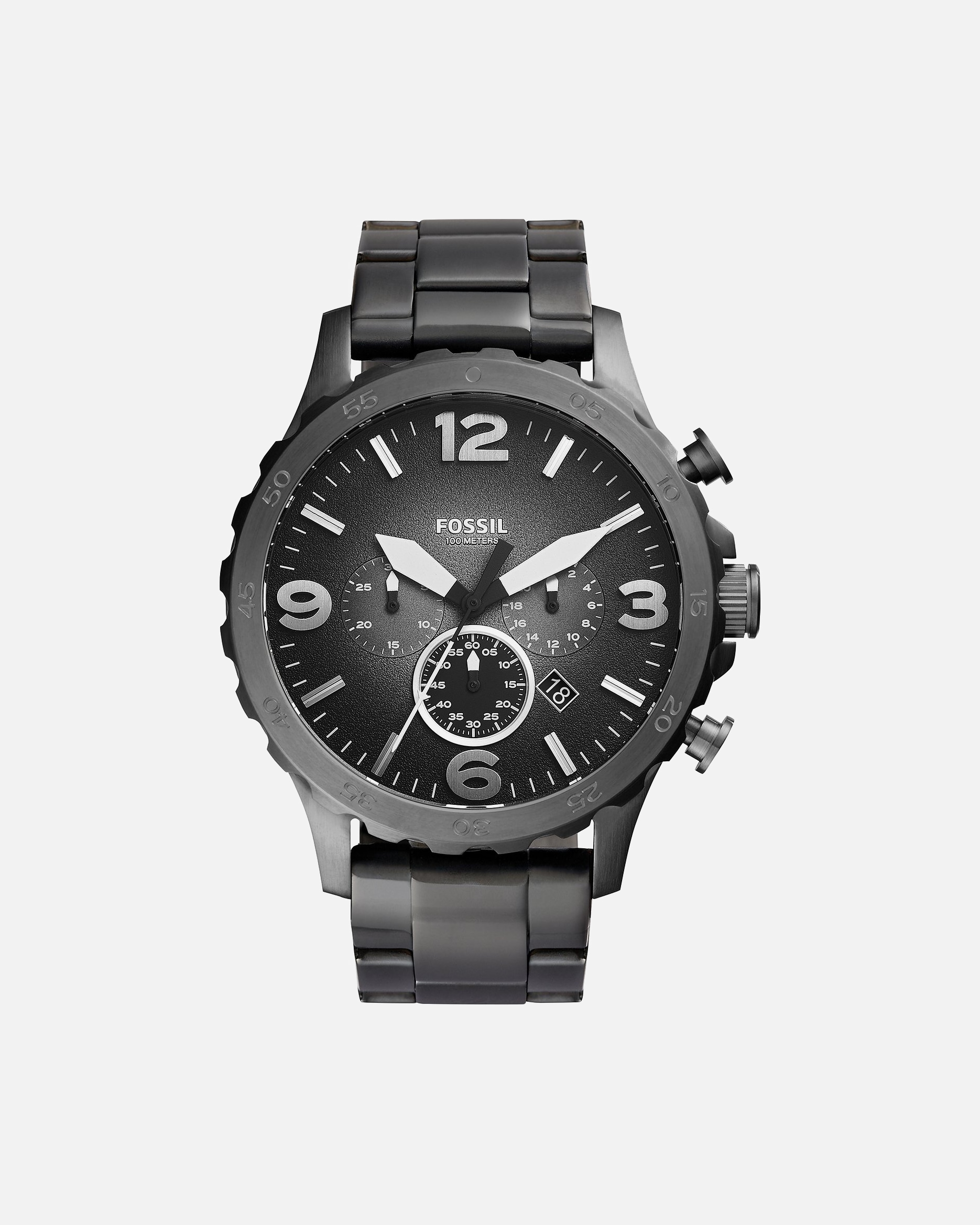 Uhr für Männlich Fossil Chronograph Edelstahl 1 Stück