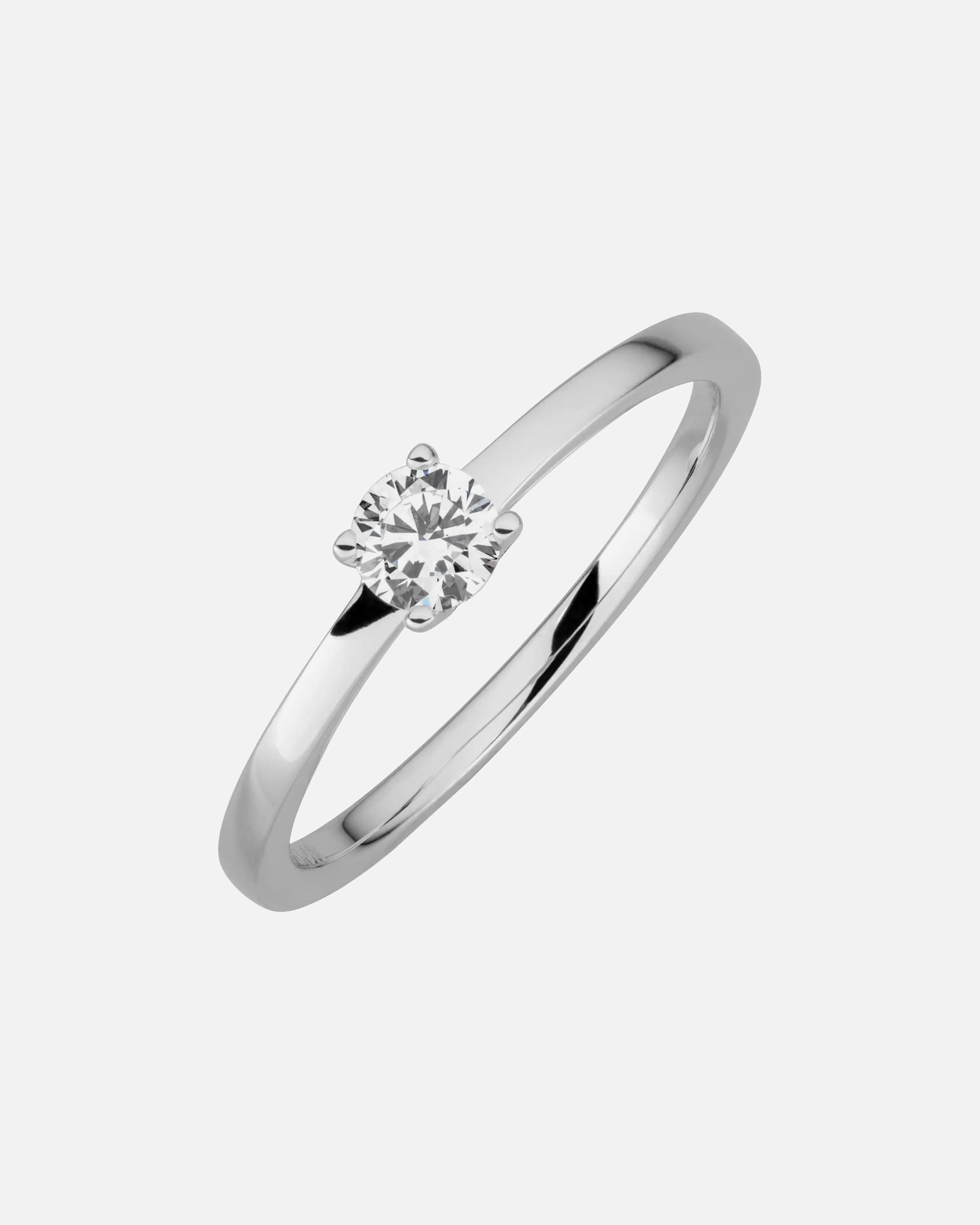 Ring für Weiblich Lyomi Default Brand Line Ring 585/- Gold Diamant Lab Grown weiß 0,25ct. 058 (18,5)