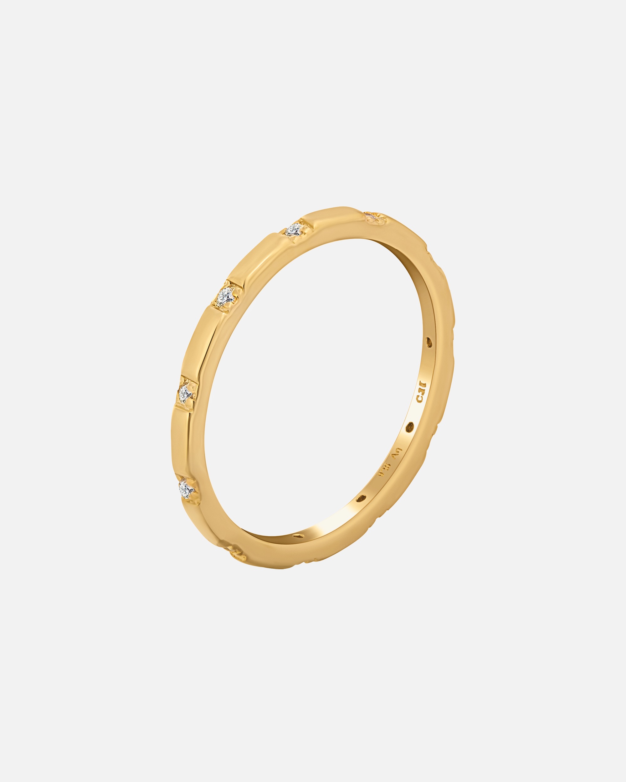 Ring für Weiblich caï Ring 925/- Sterling Silber Zirkonia 048 (15,3)