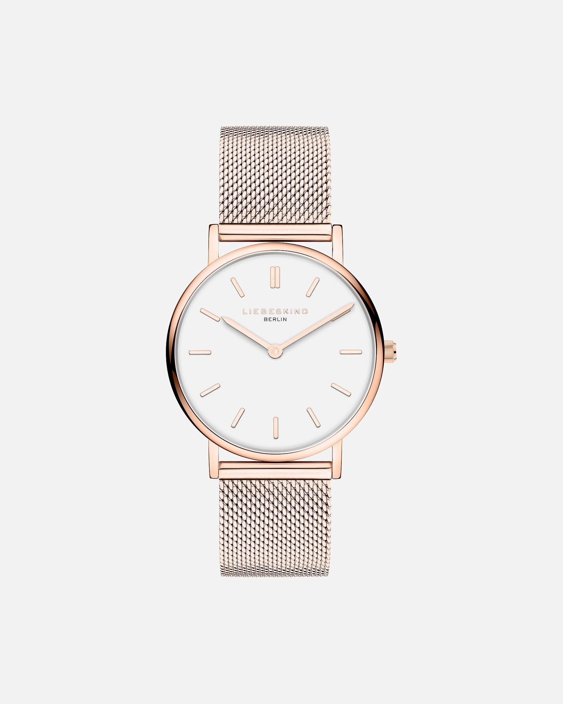 Uhr für Weiblich Liebeskind Damenuhr Edelstahl roségold