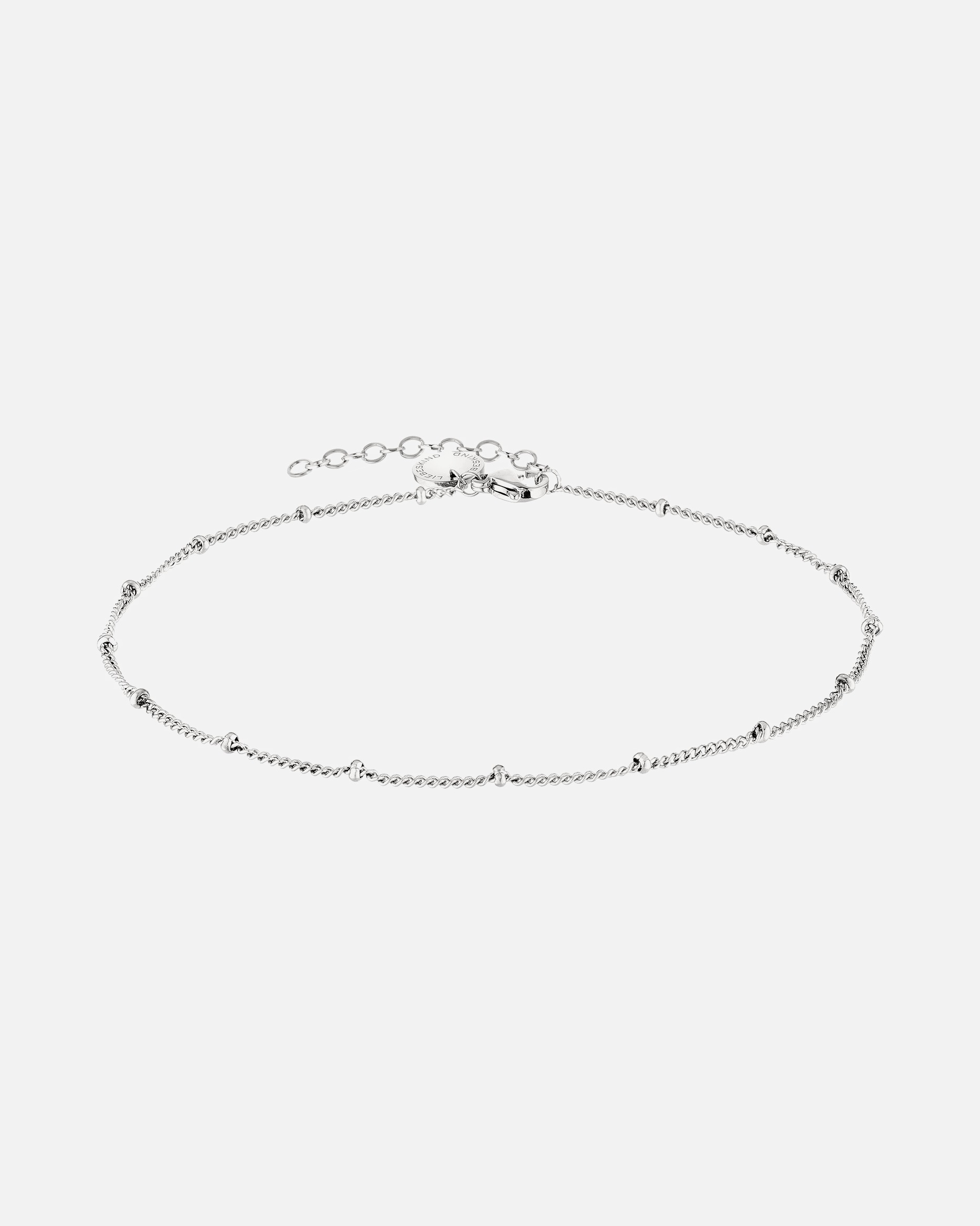 Schmuck für Weiblich Liebeskind Fußkette Edelstahl silber