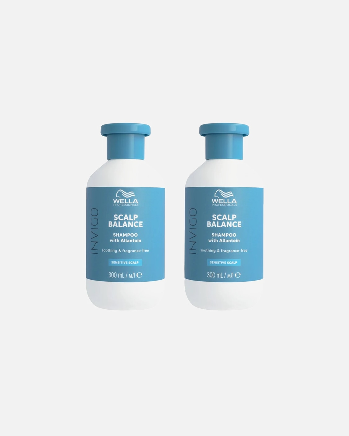 Shampoo für Weiblich Wella INVIGO Balance Scalp Shampoo Sensitive Scalp 2er Set 1 Stück