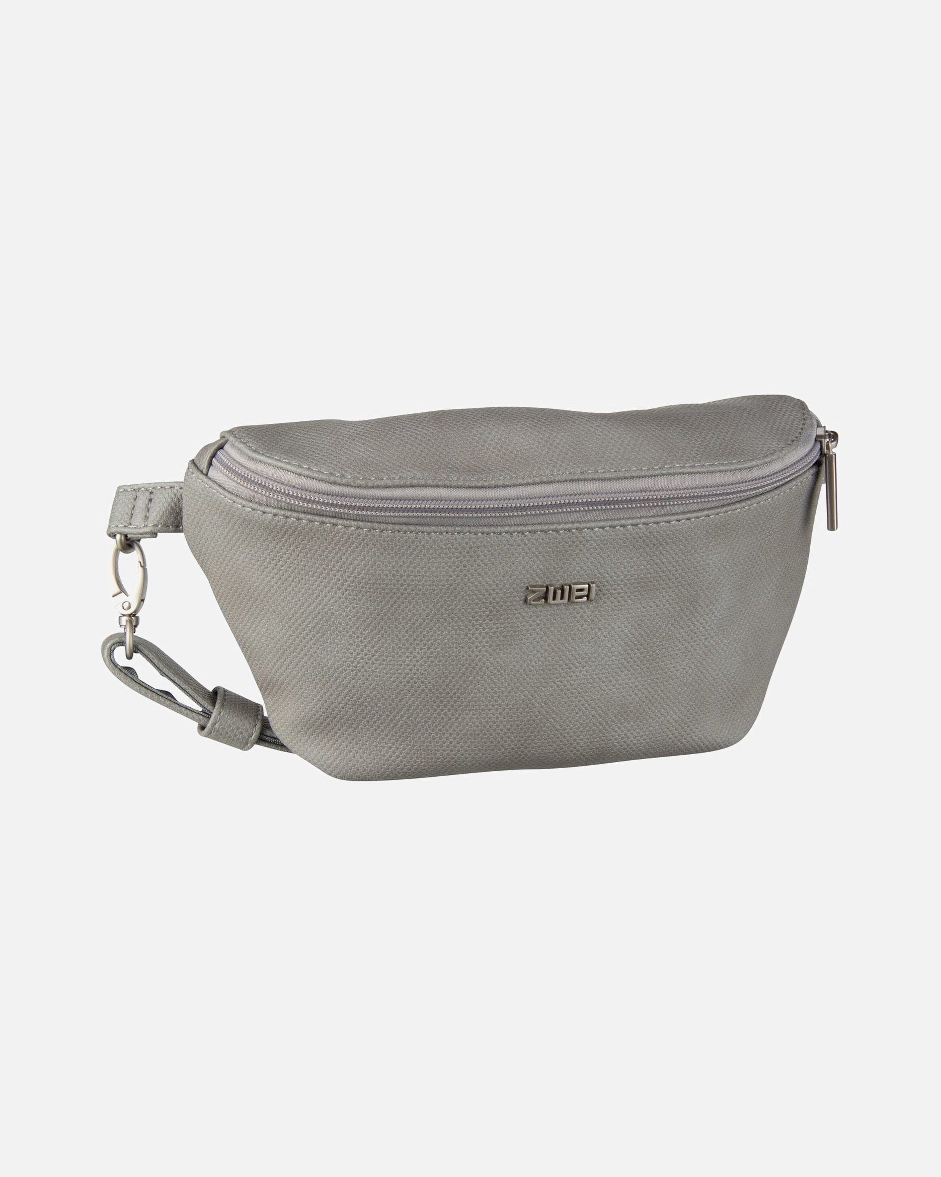 Bauchtasche für Weiblich ZWEI Gürteltasche Mademoiselle MH4 Canvas/Grey