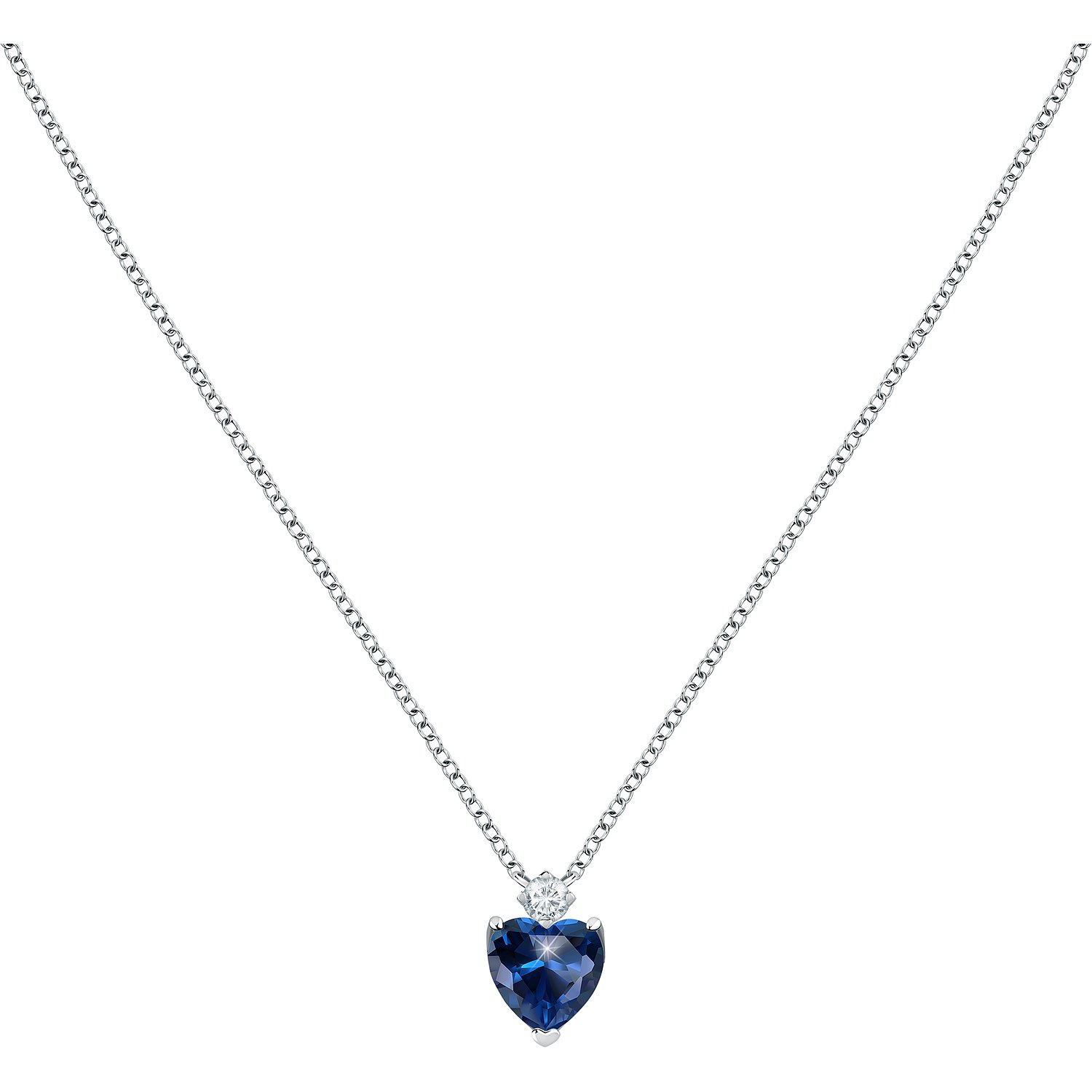 blau, silber