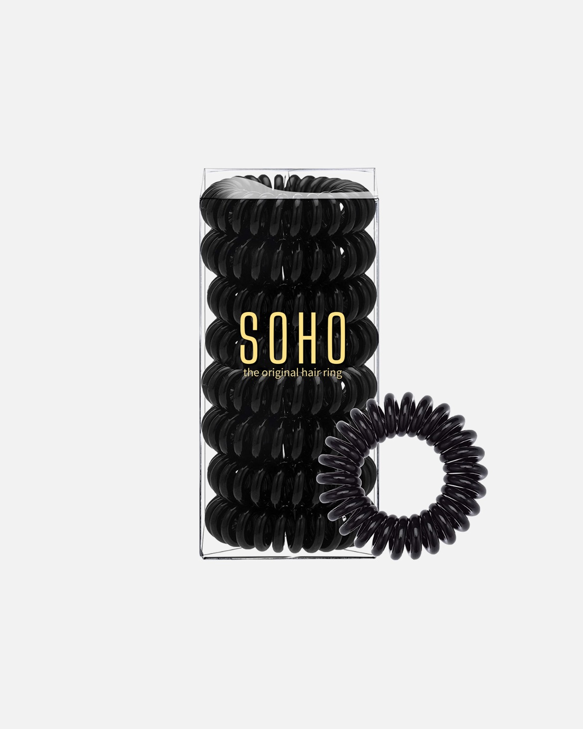 Haargummi für Unisex SOHO Spiral Haargummis 8 Stück