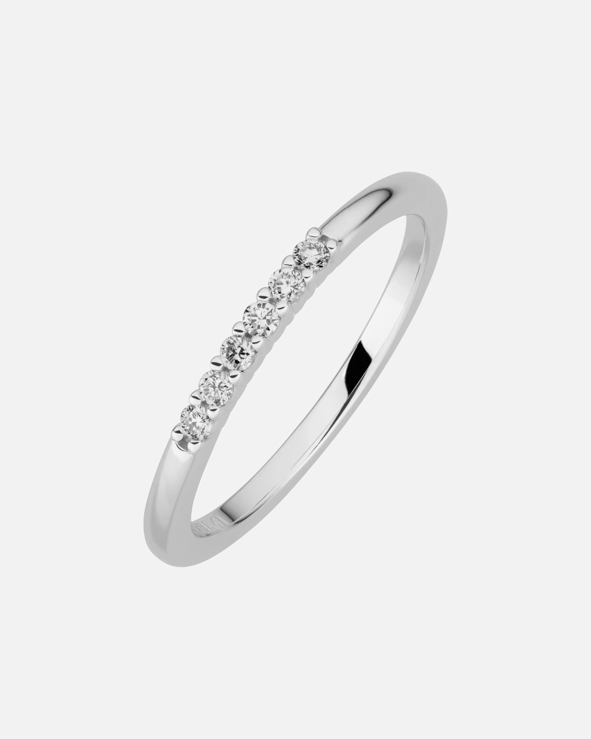 Ring für Weiblich Lyomi Default Brand Line Ring 585/- Gold Diamant Lab Grown weiß 0,11ct. 050 (15,9)