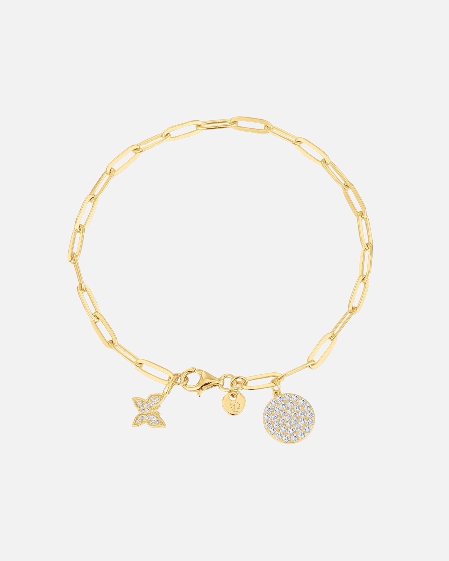 Armband für Weiblich Glanzstücke München Armband Sterling Silber in Gelbgold mit Zirkonia 1 Stück