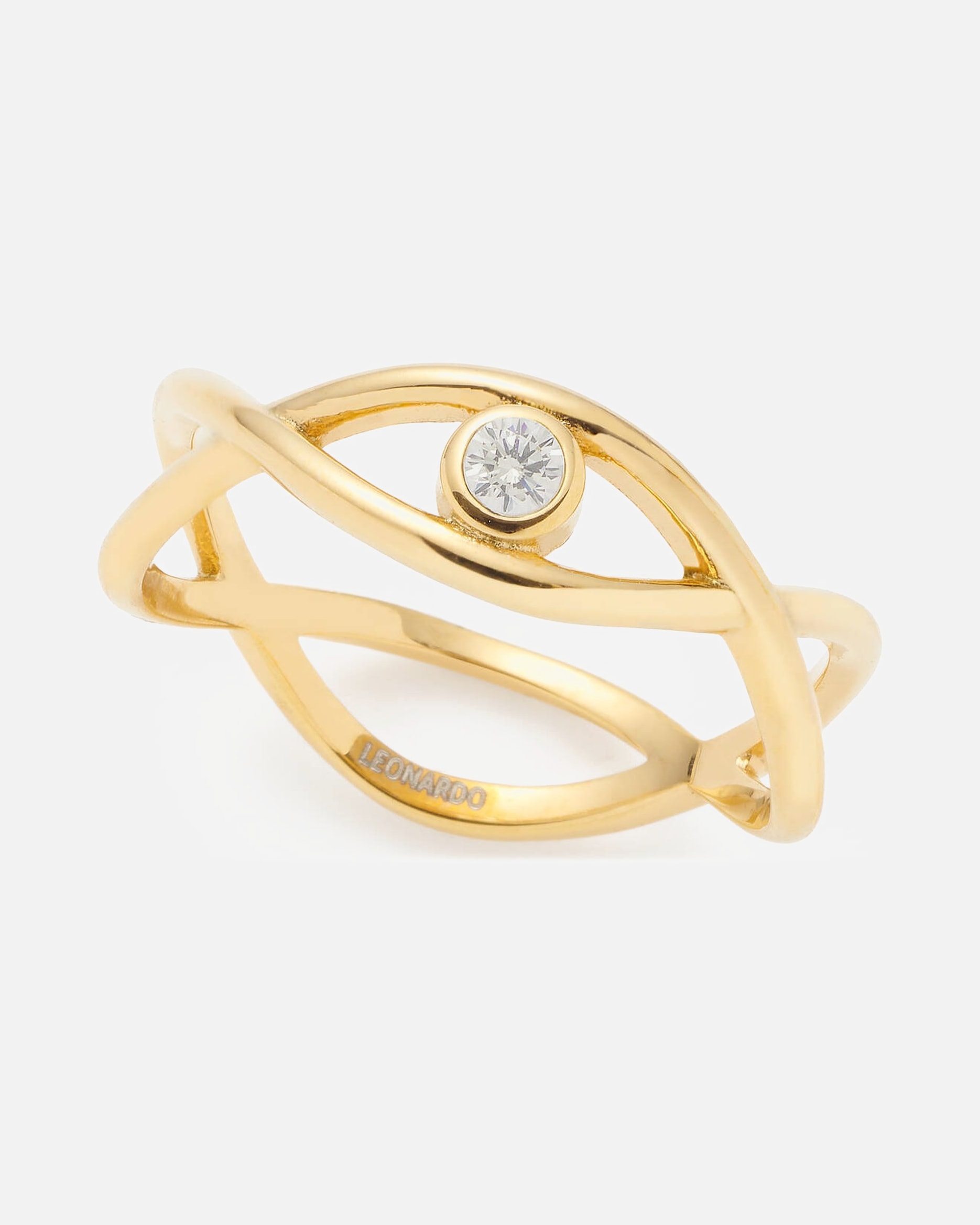 Ring für Weiblich Leonardo Damenring Edelstahl 56