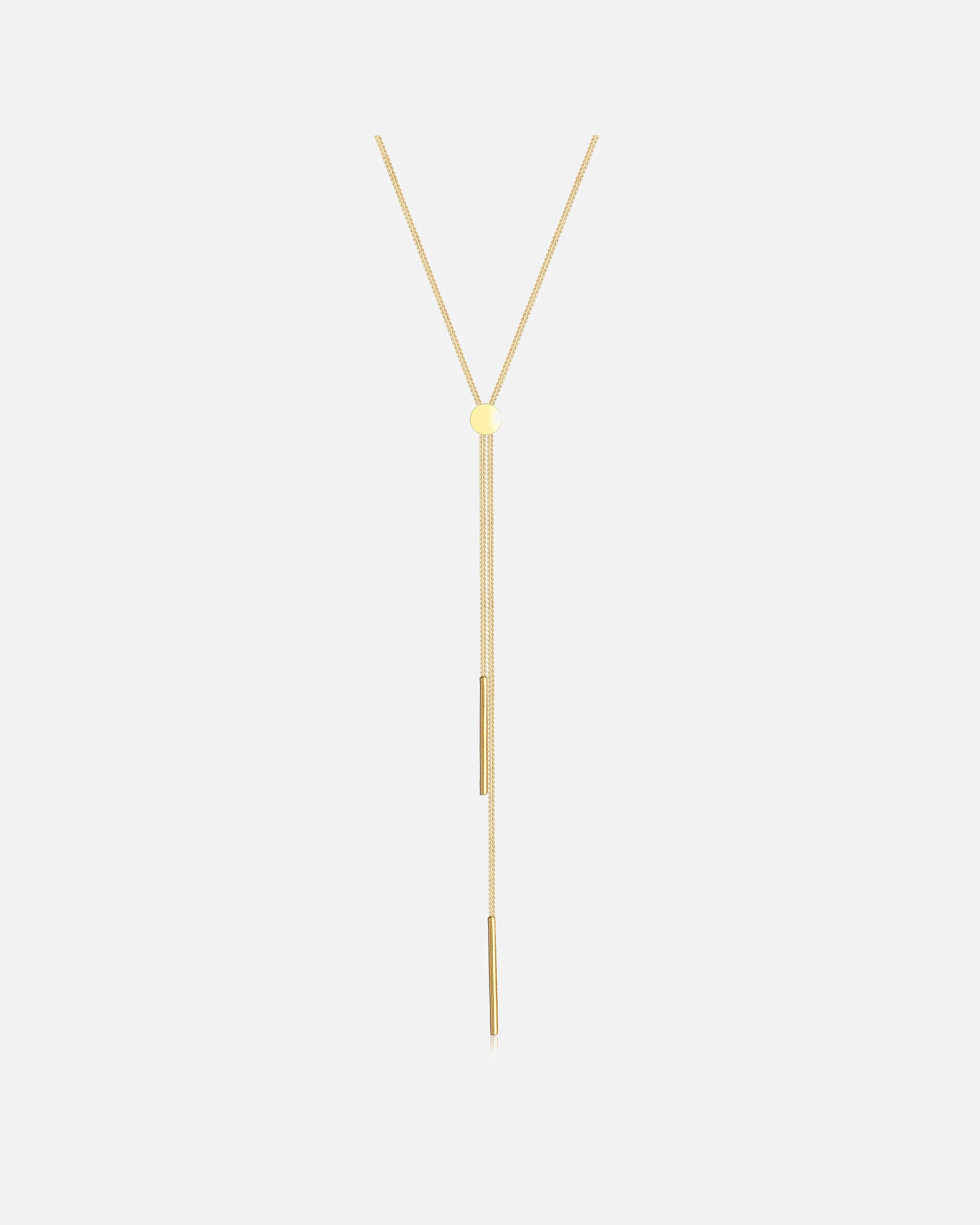 Halskette für Weiblich Elli Y-Kette Geo Stab Minimal 925 Silber 1 Stück