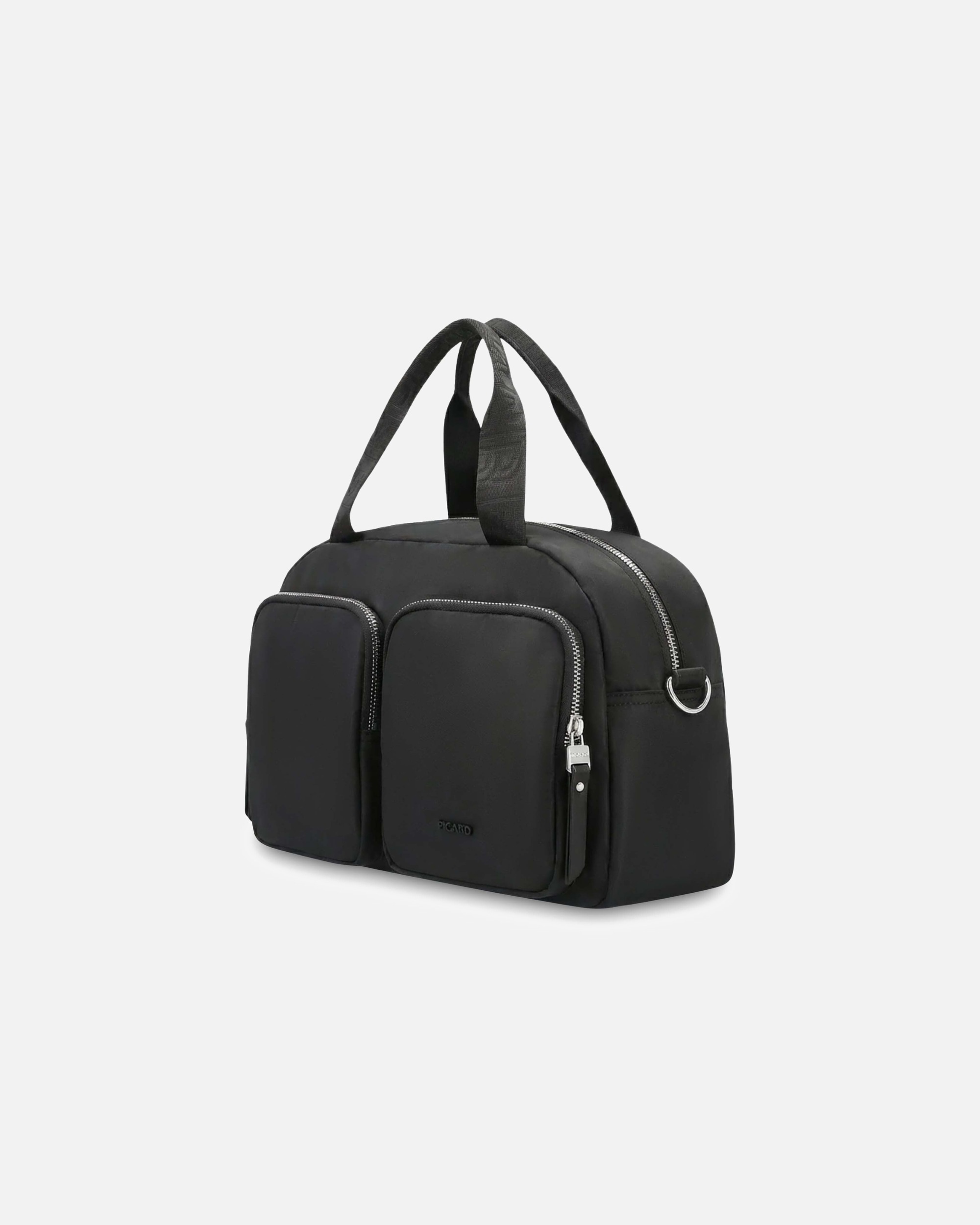 Tasche für Weiblich Picard Schultertasche Legere Schwarz