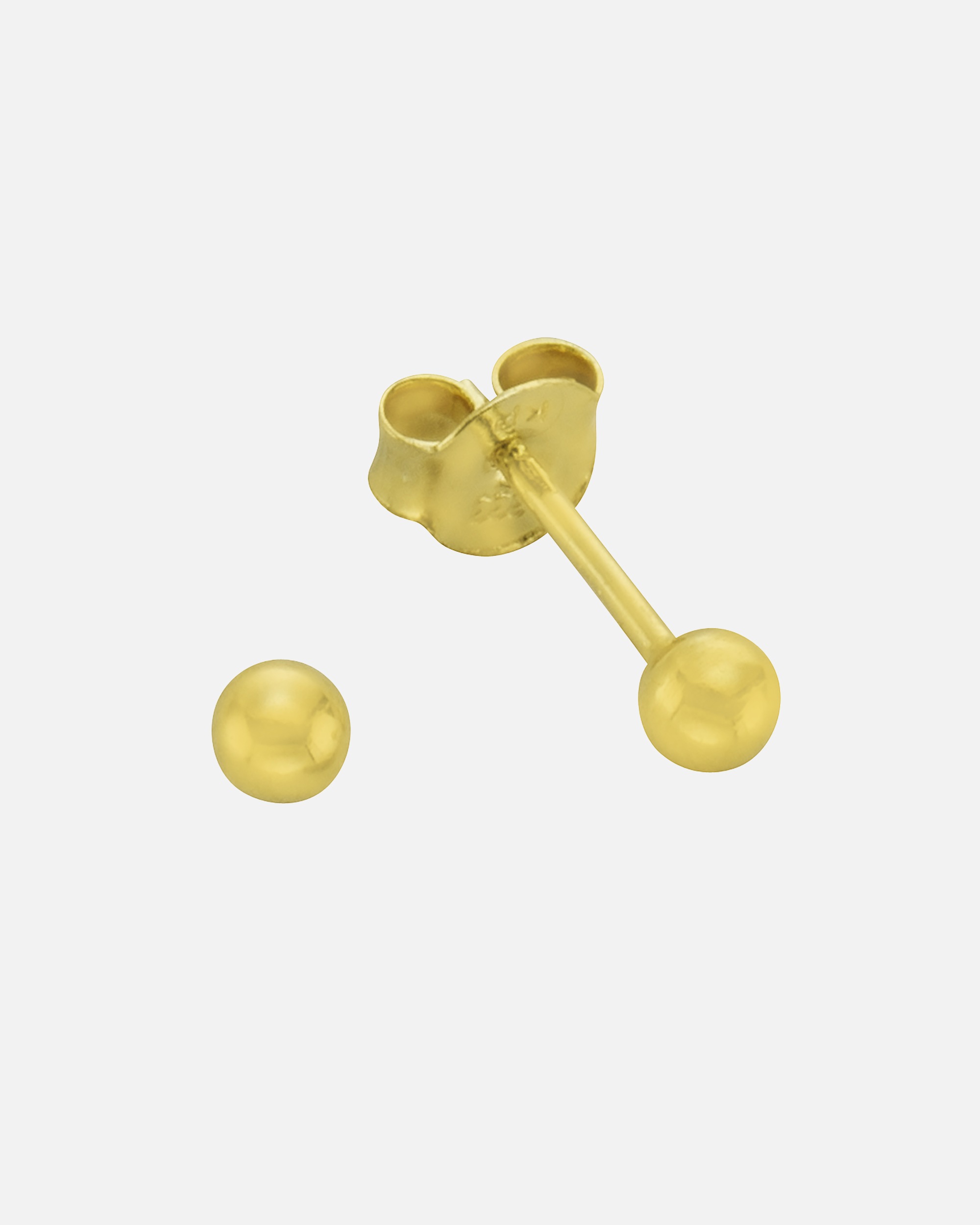 Ohrringe für Unisex Fascination by Ellen K. Ohrstecker 333/- Gold ohne gelb vergoldet