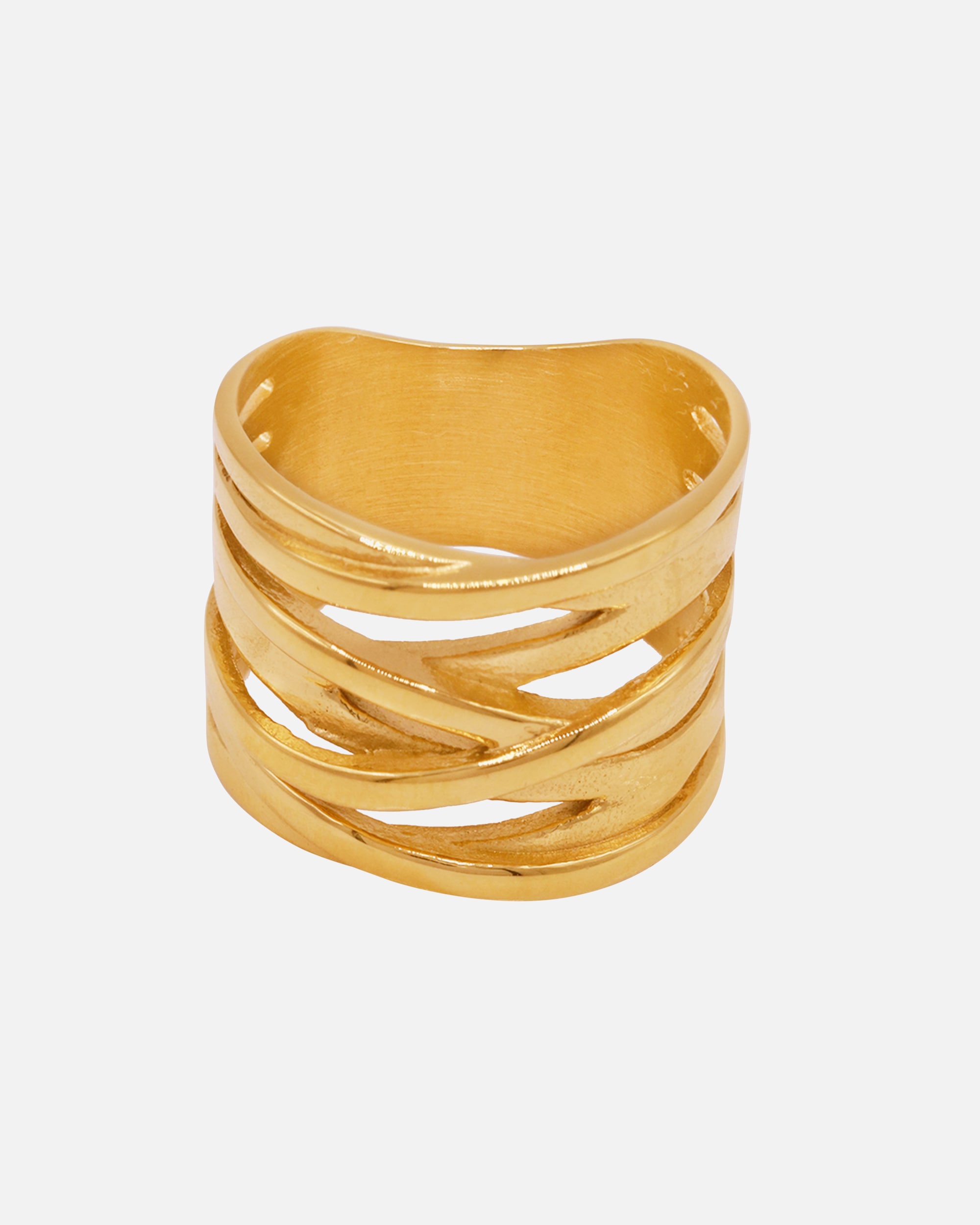 Ring für Weiblich Heideman Damenring Serpi goldfarben 56 (17.8)