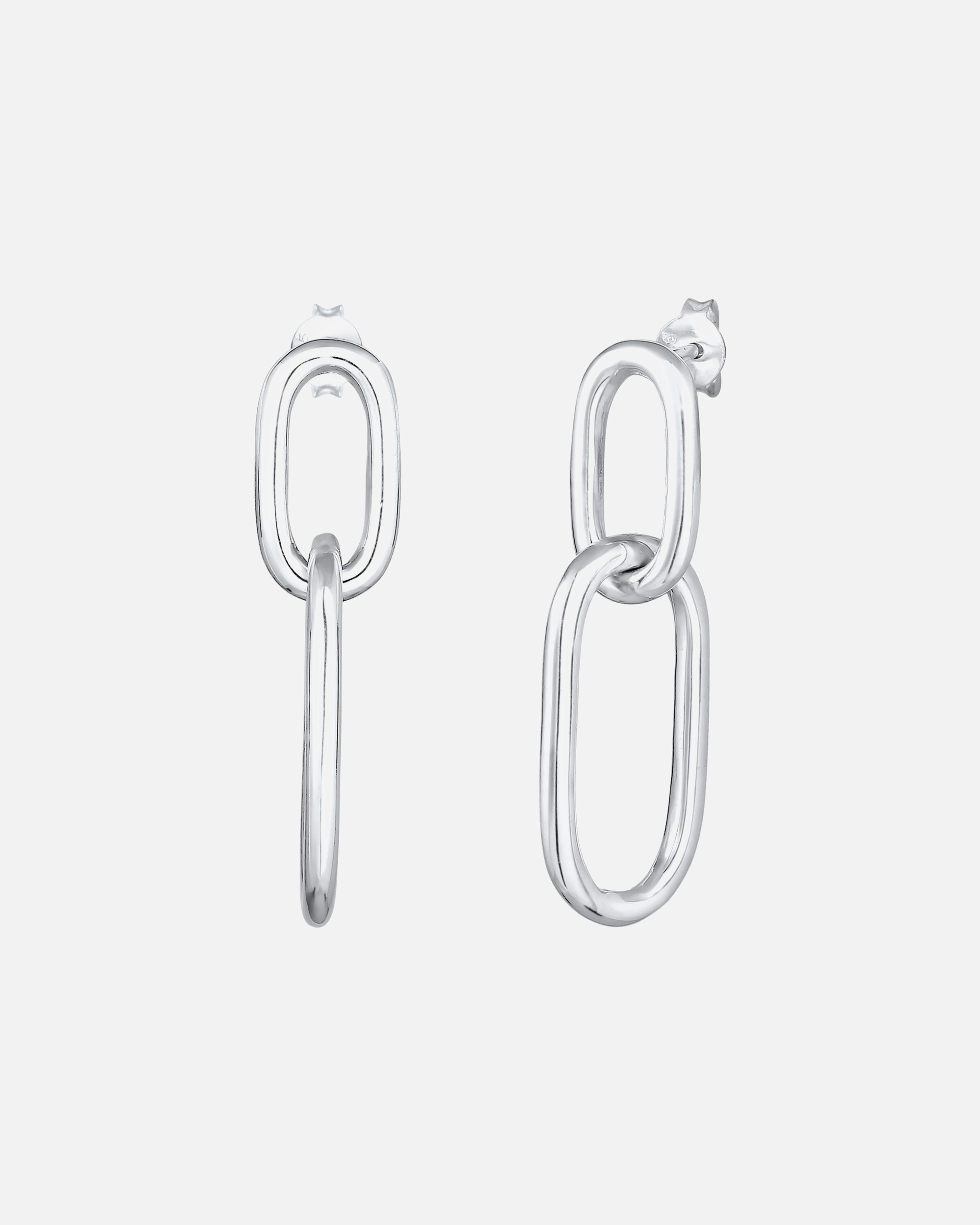 Ohrringe für Weiblich Elli Hänger Basic Geo Look Blogger Trend 925 Silber 1 Stück