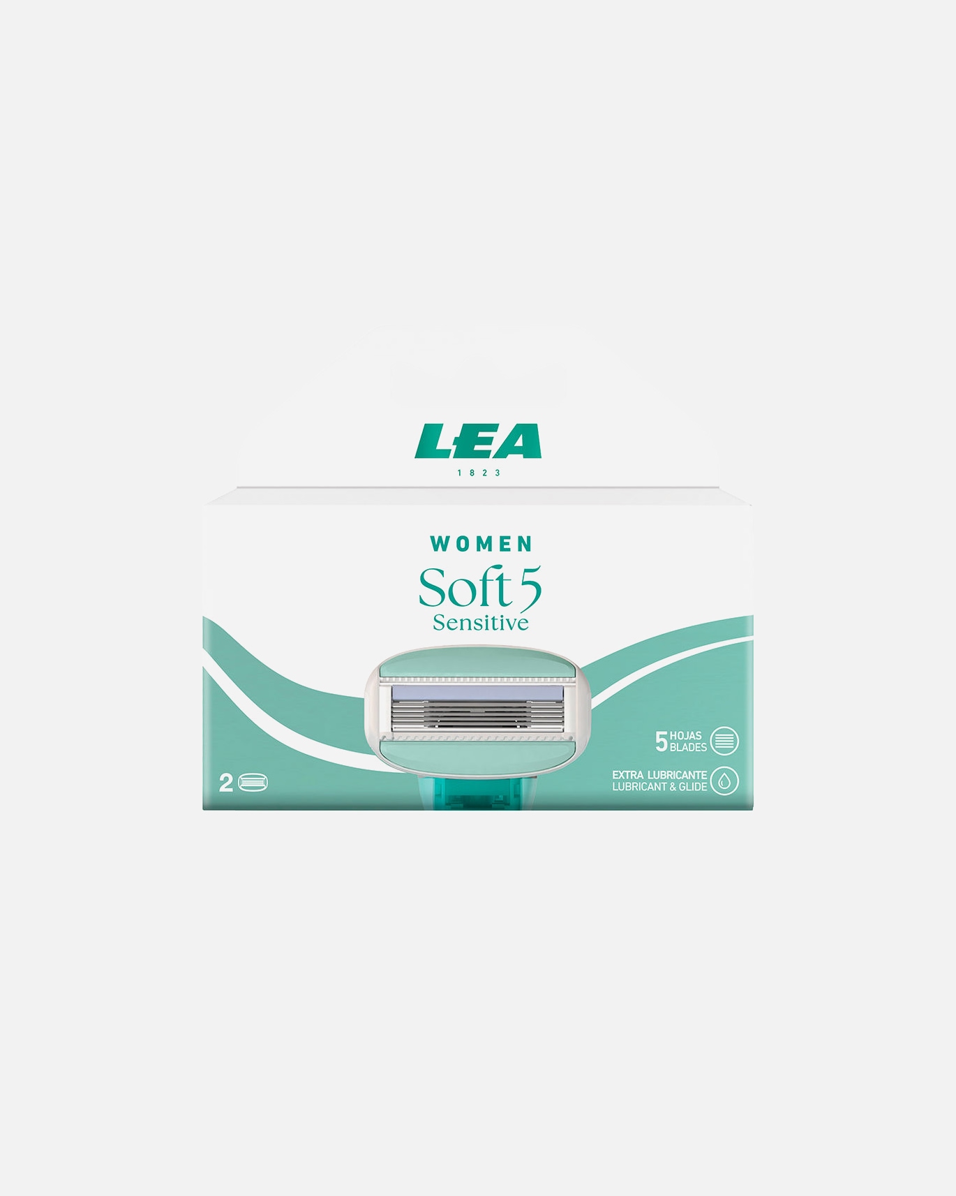 Epilierer für Weiblich Lea WOMEN SOFT 5 Nachfüllpackung 2 Stück