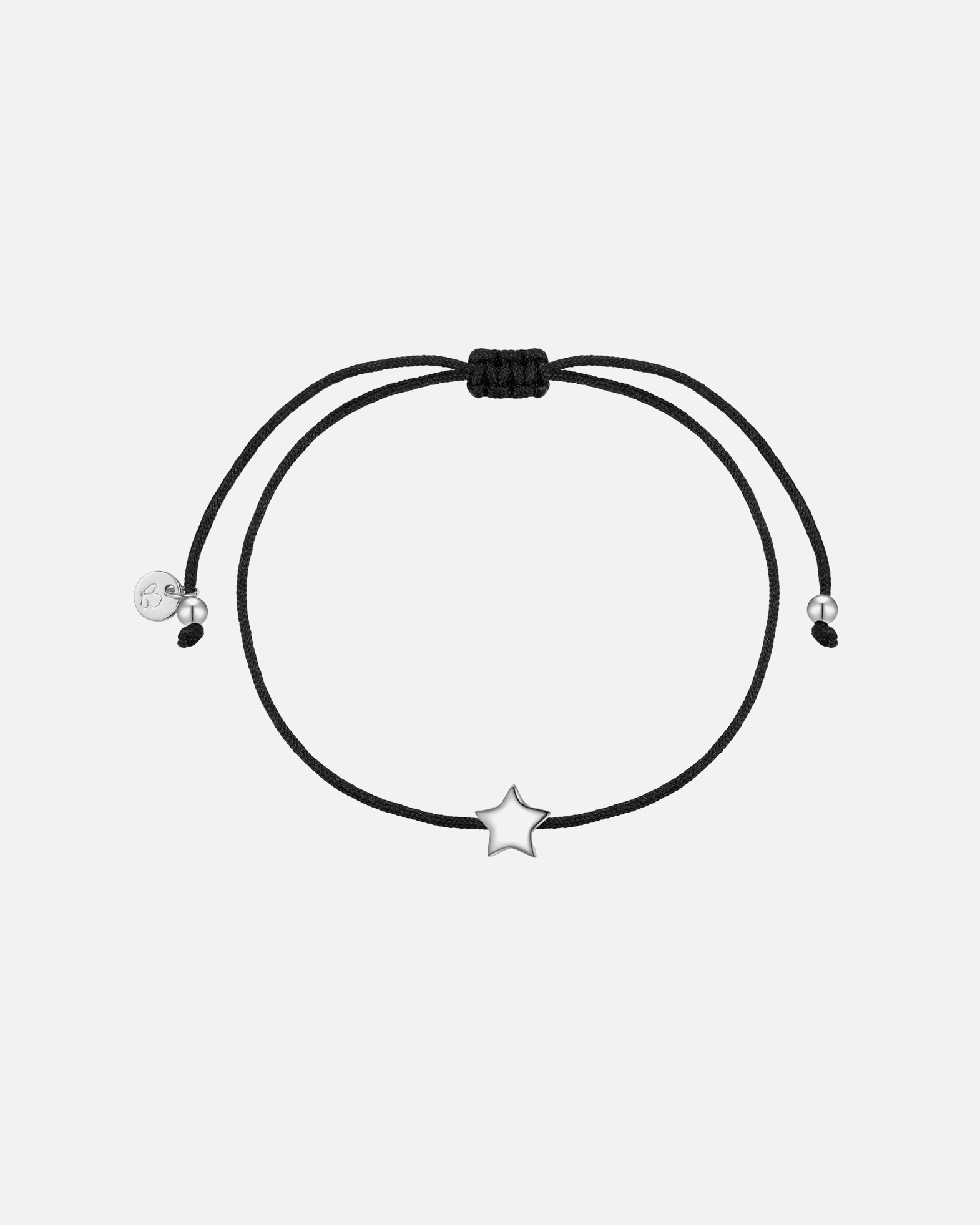 Armband für Weiblich Armband Stern aus Sterling Silber in silber 15,0 - 22,0 cm, flexibel einstellbar