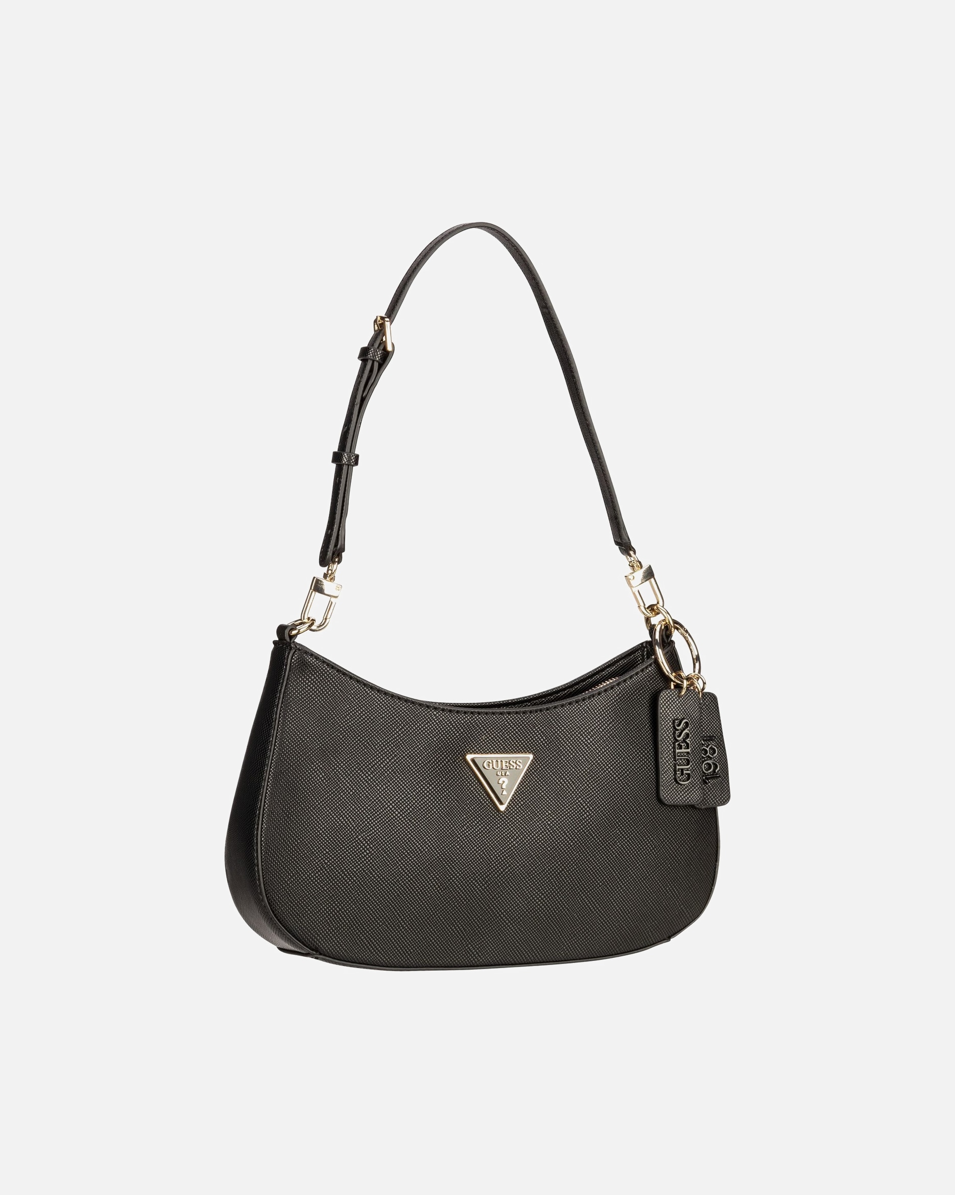 Handtasche für Weiblich GUESS Handtasche Noelle II Top Zip SHB Black