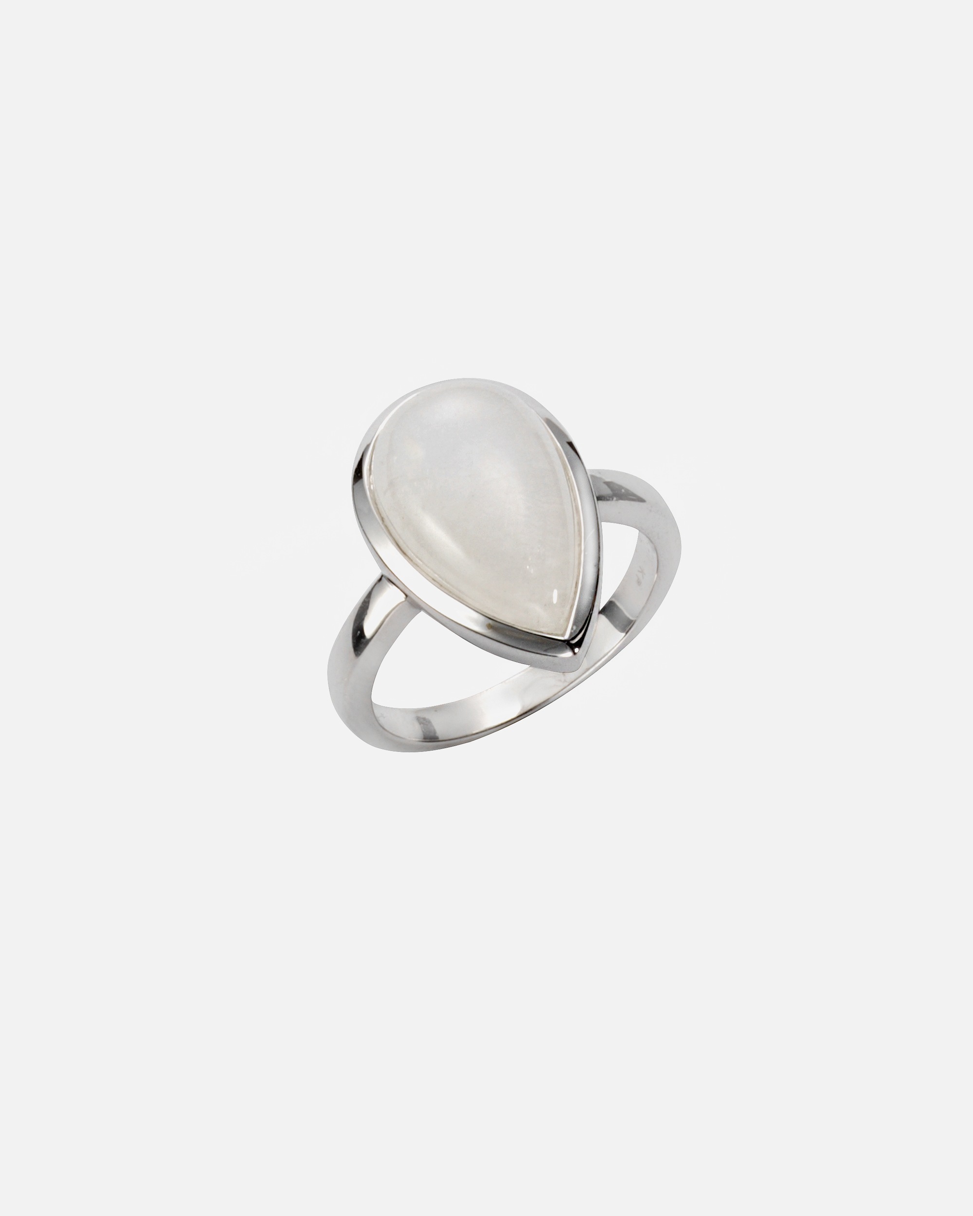 Ring für Weiblich Jamelli Ring 925/- Sterling Silber Mondstein irisierend 7,45ct. 052 (16,6)