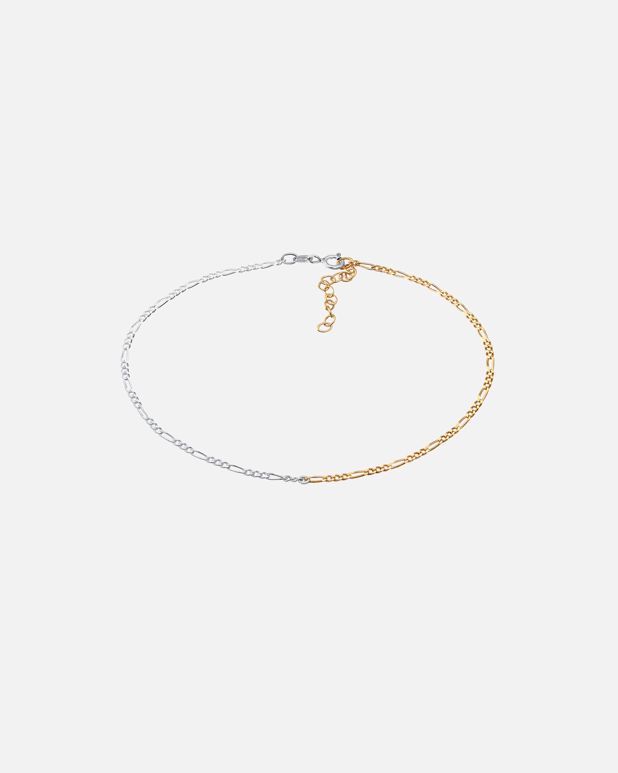 Fußschmuck für Weiblich Elli Figaro Sommer Zeitlos Basic 925er Bi-Color 1 Stück