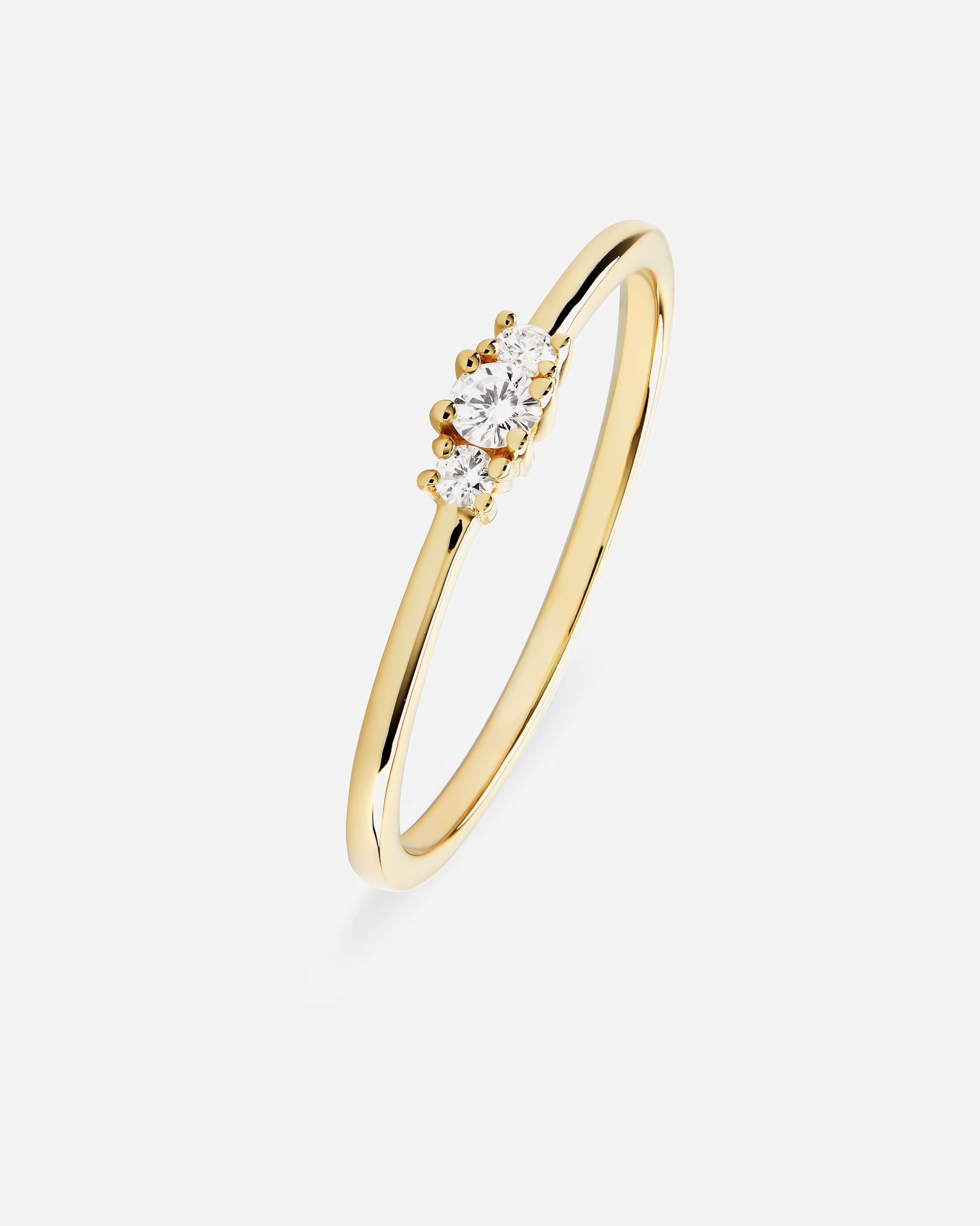 Ring für Weiblich CHRIST Damenring 375er Gelbgold 56