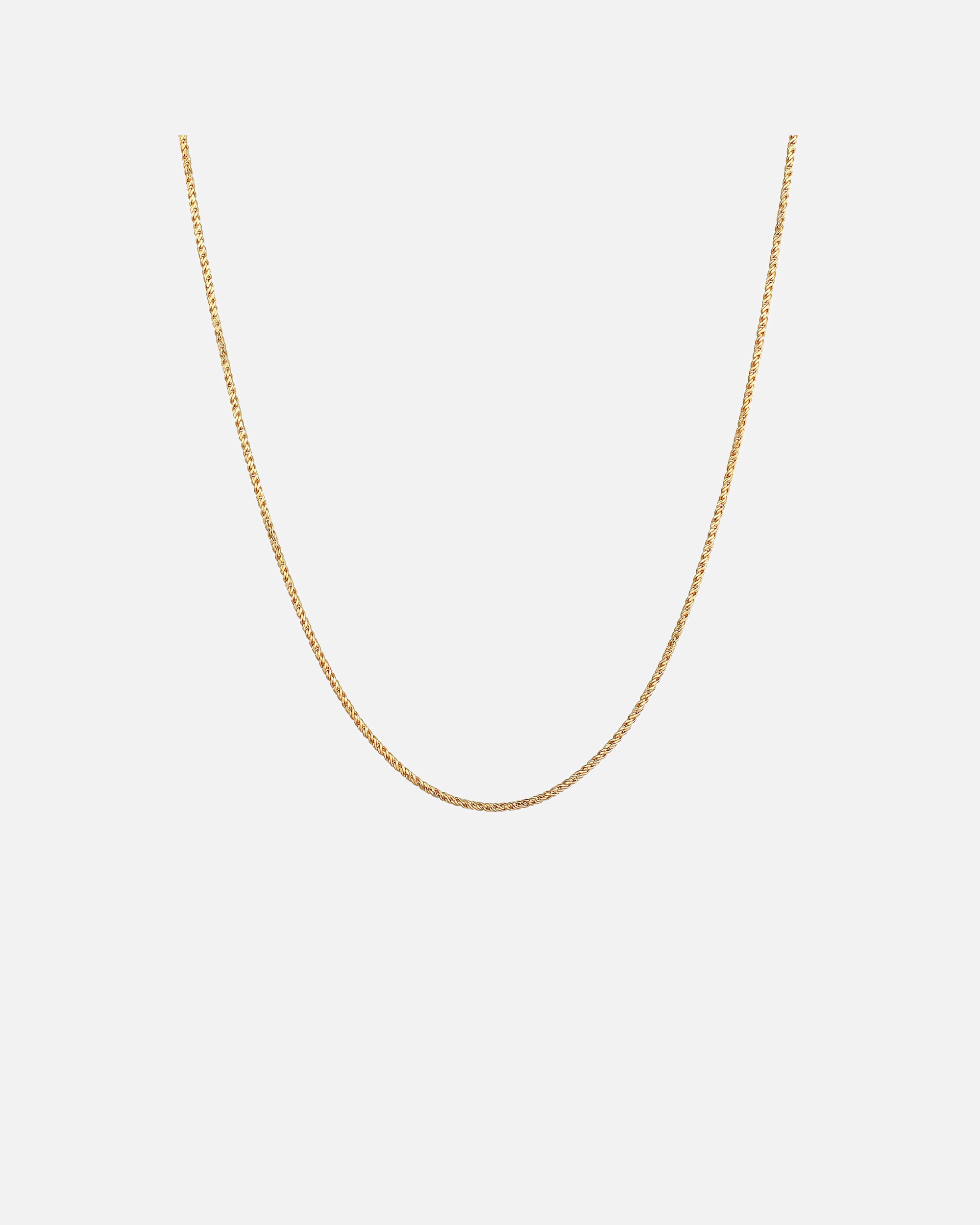 Halskette für Männlich KUZZOI Herren Basic Kordelkette Gedreht Fein 925 Silber 1 Stück