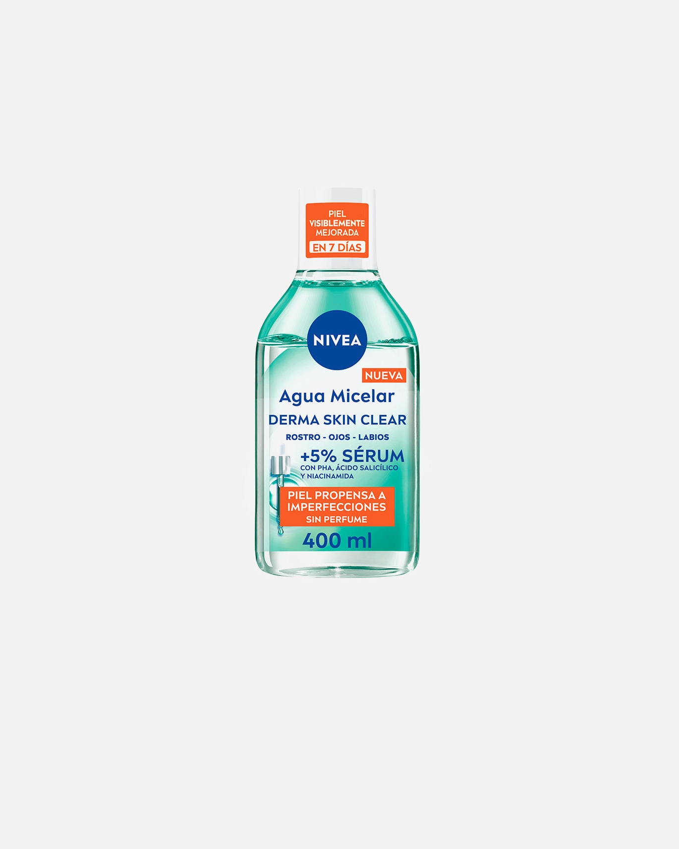 Mizellenwasser für Unisex NIVEA Mizellenwasser Anti-Pickel-Serum 400 ml