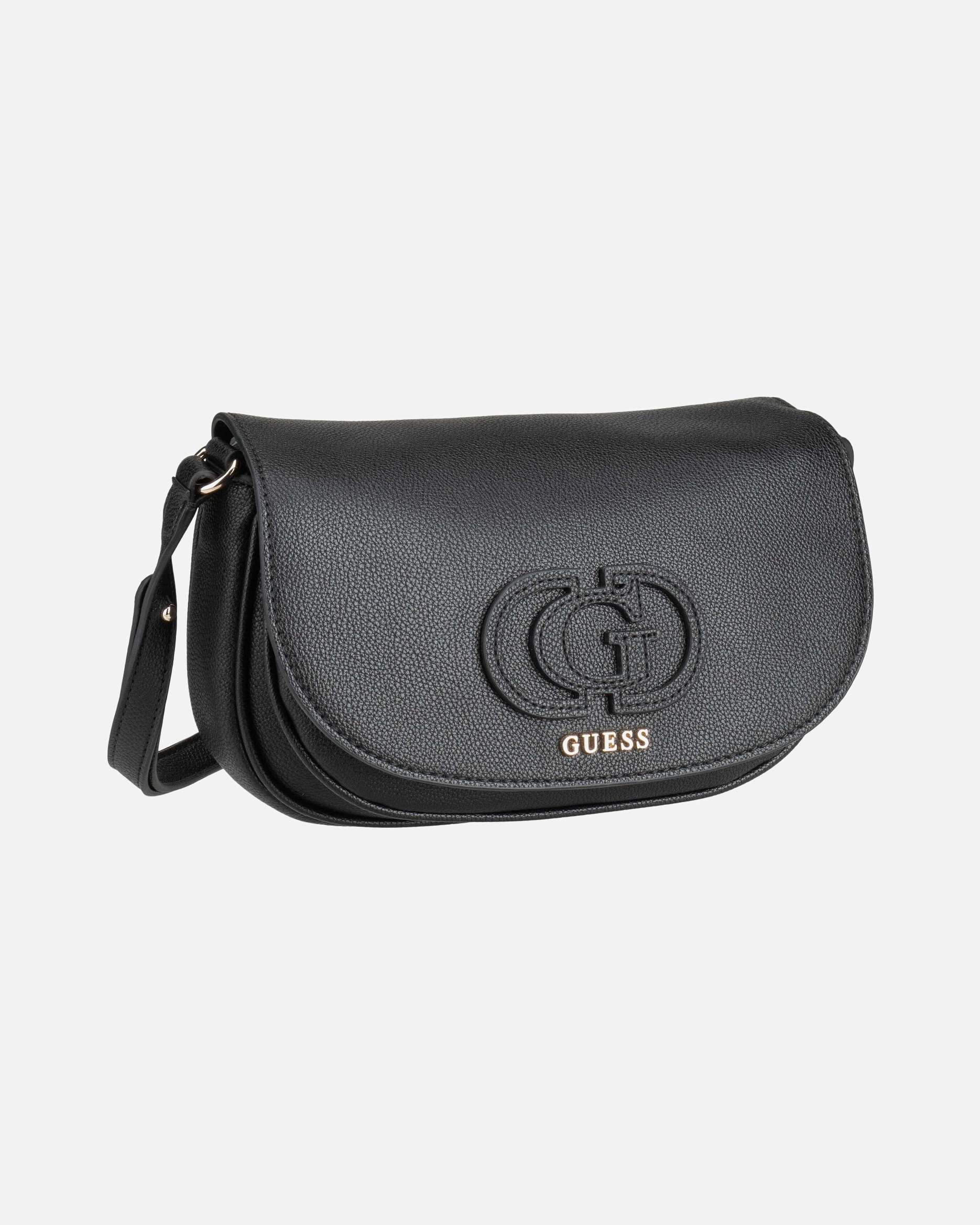 Handtasche für Weiblich GUESS Handtasche Calebra Conv XBody Flap Black
