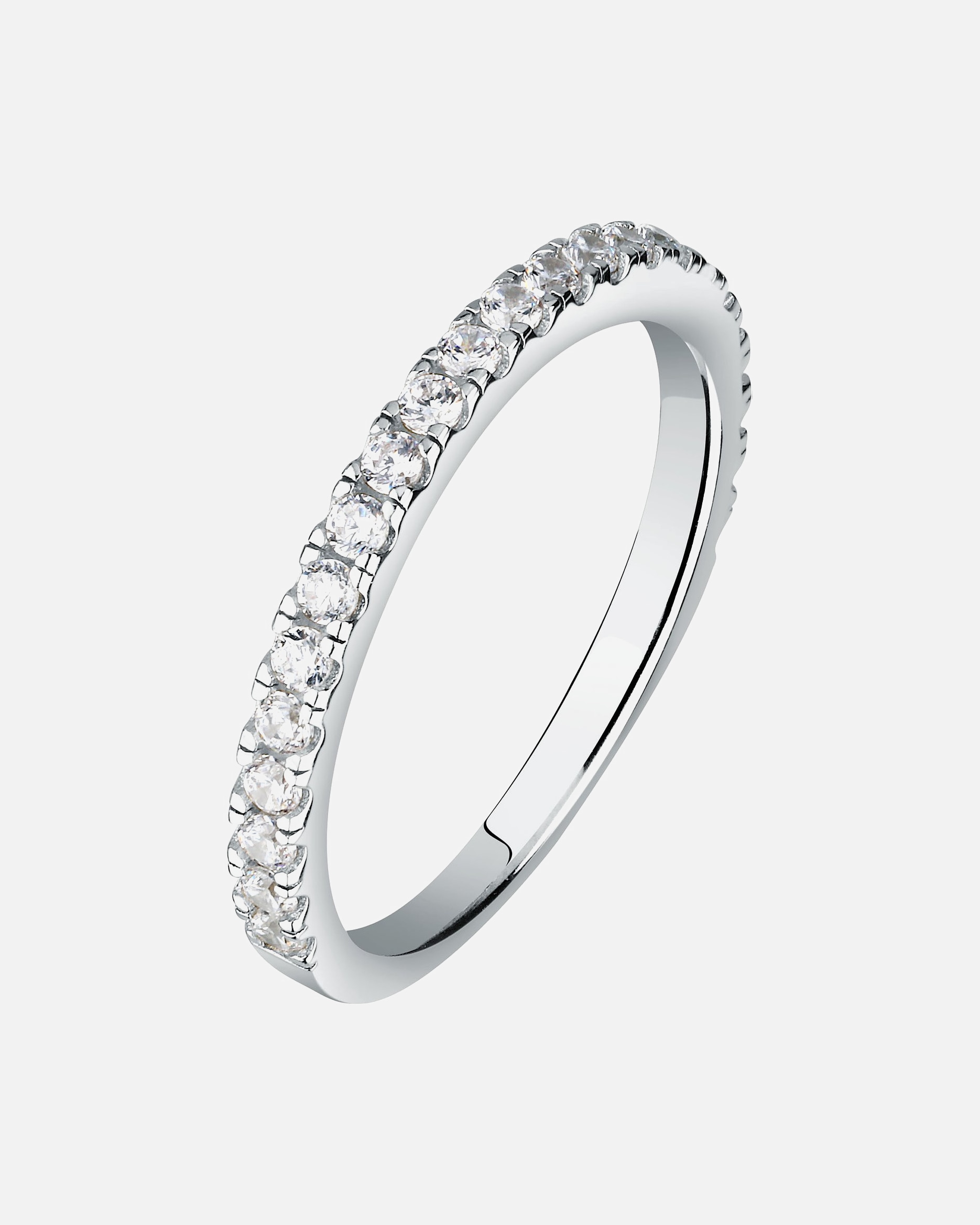 Ring für Weiblich Ring 925er Silber, recycelt 60