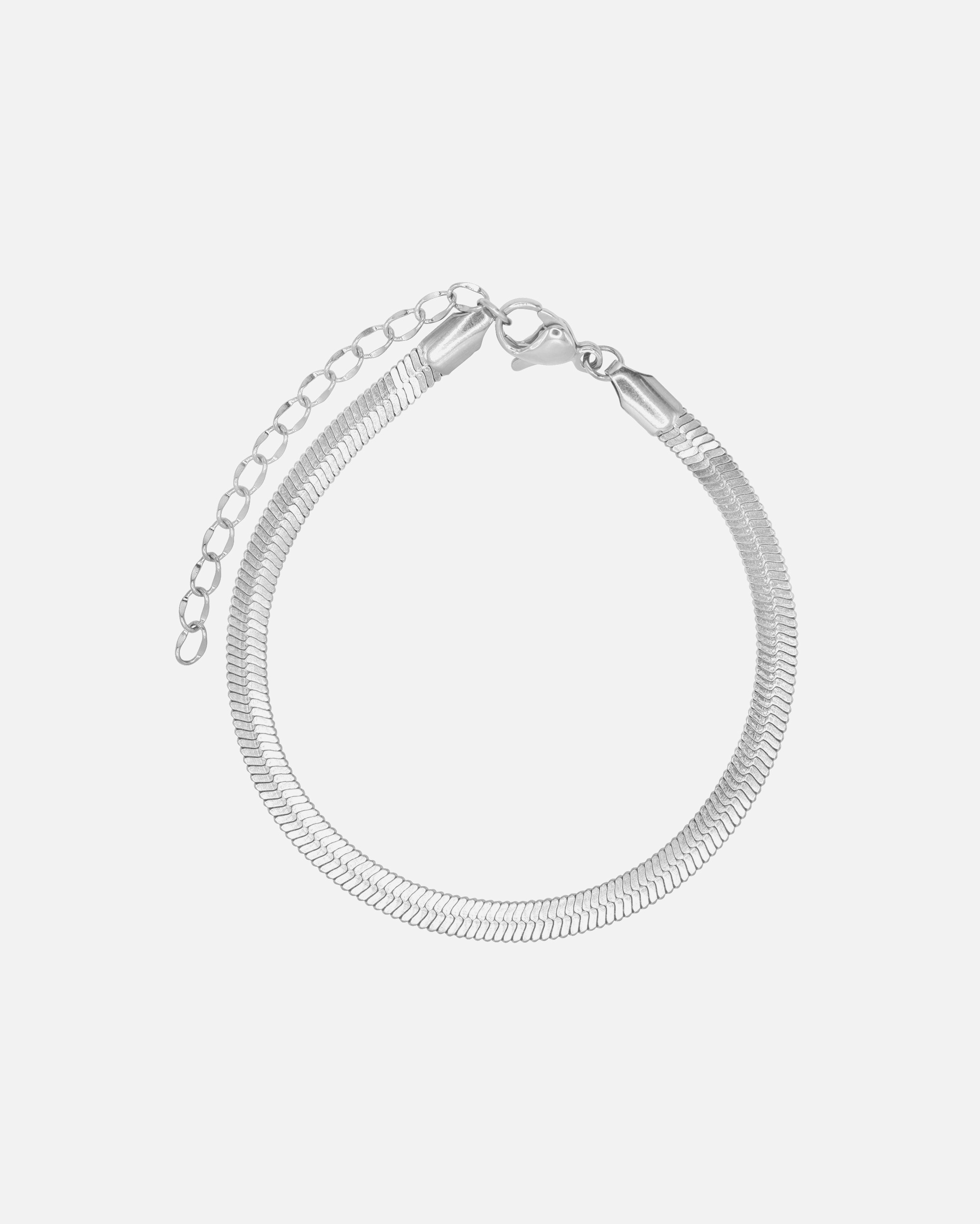 Armband für Männlich Heideman Armband Pier silberfarben poliert 1 Stück