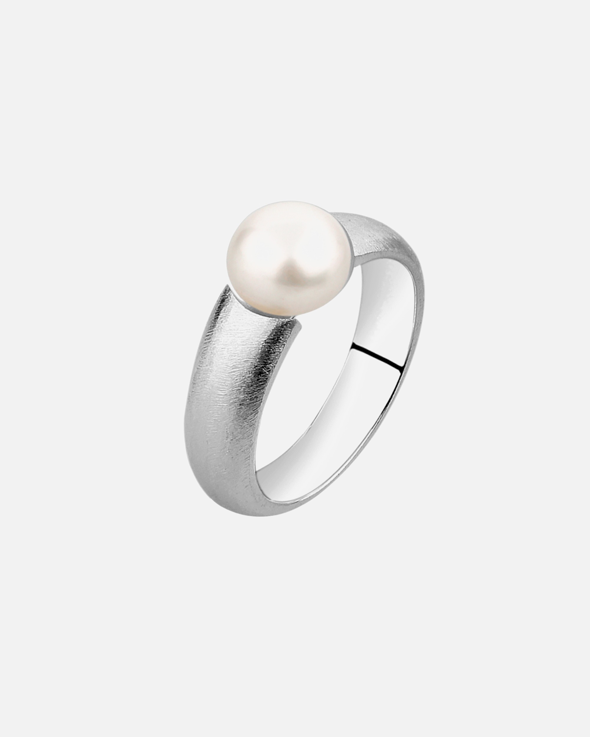Ring für Weiblich Nenalina Süßwasserzuchtperle Klassik 925 Silber 52