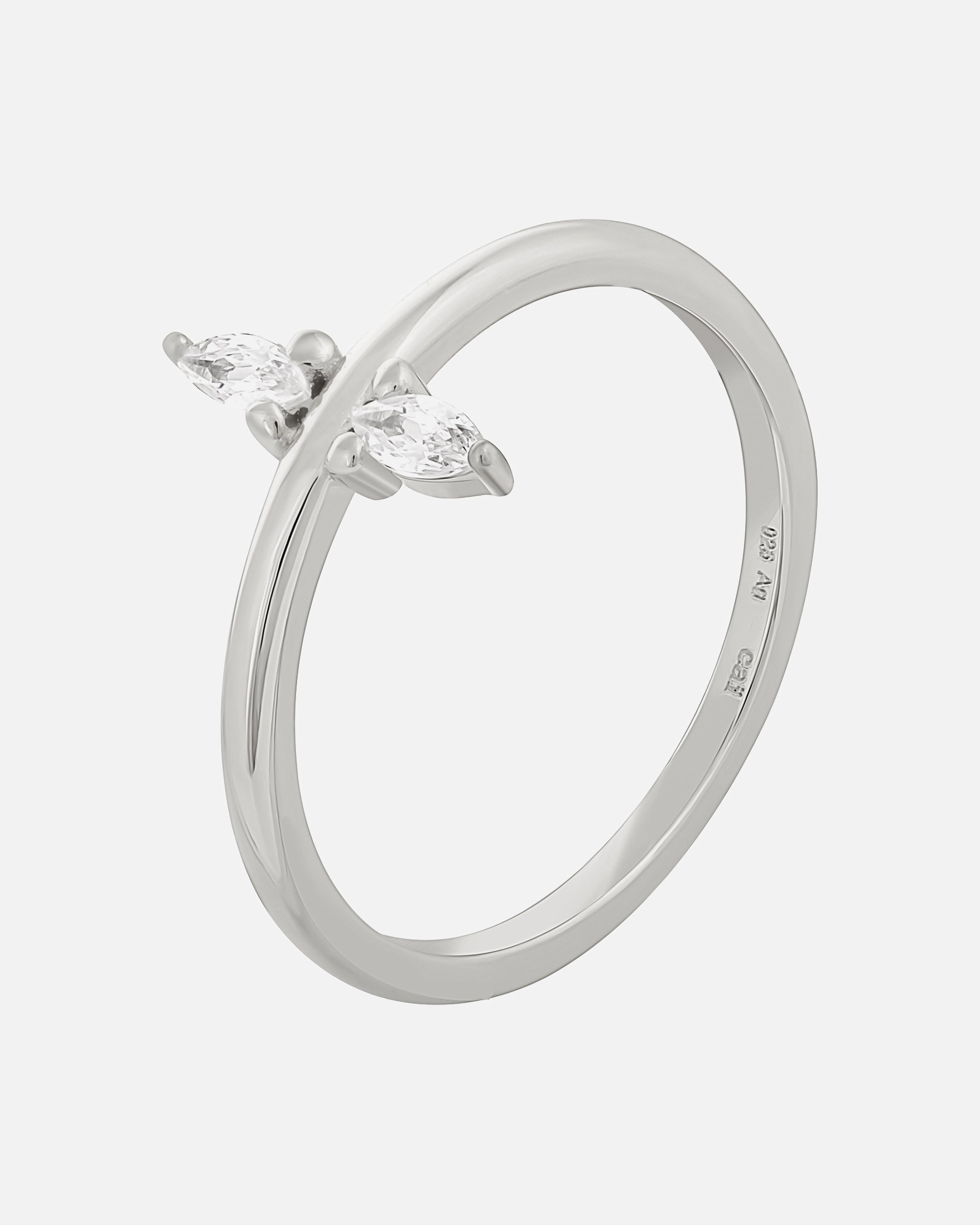 Ring für Weiblich caï Damenring 925er Silber 48