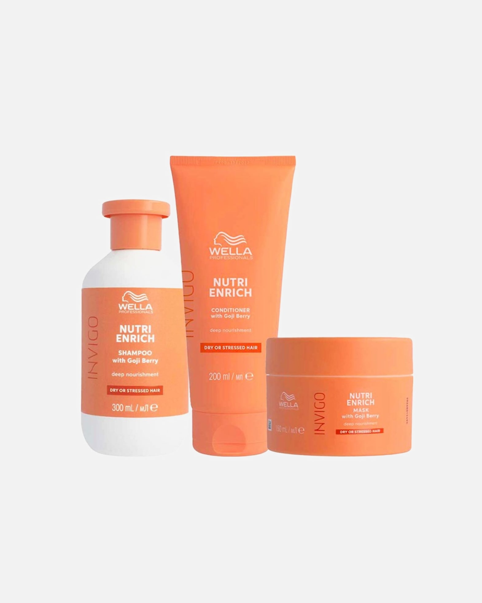 Haarpflegeset für Weiblich Wella INVIGO Nutri-Enrich Deep Nourishing Bundle Maske 1 Stück