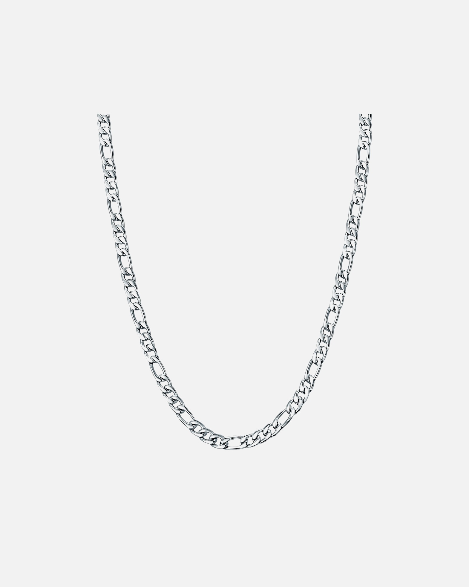 Halskette für Männlich True Rebels Halskette Edelstahl in Silber 1 Stück