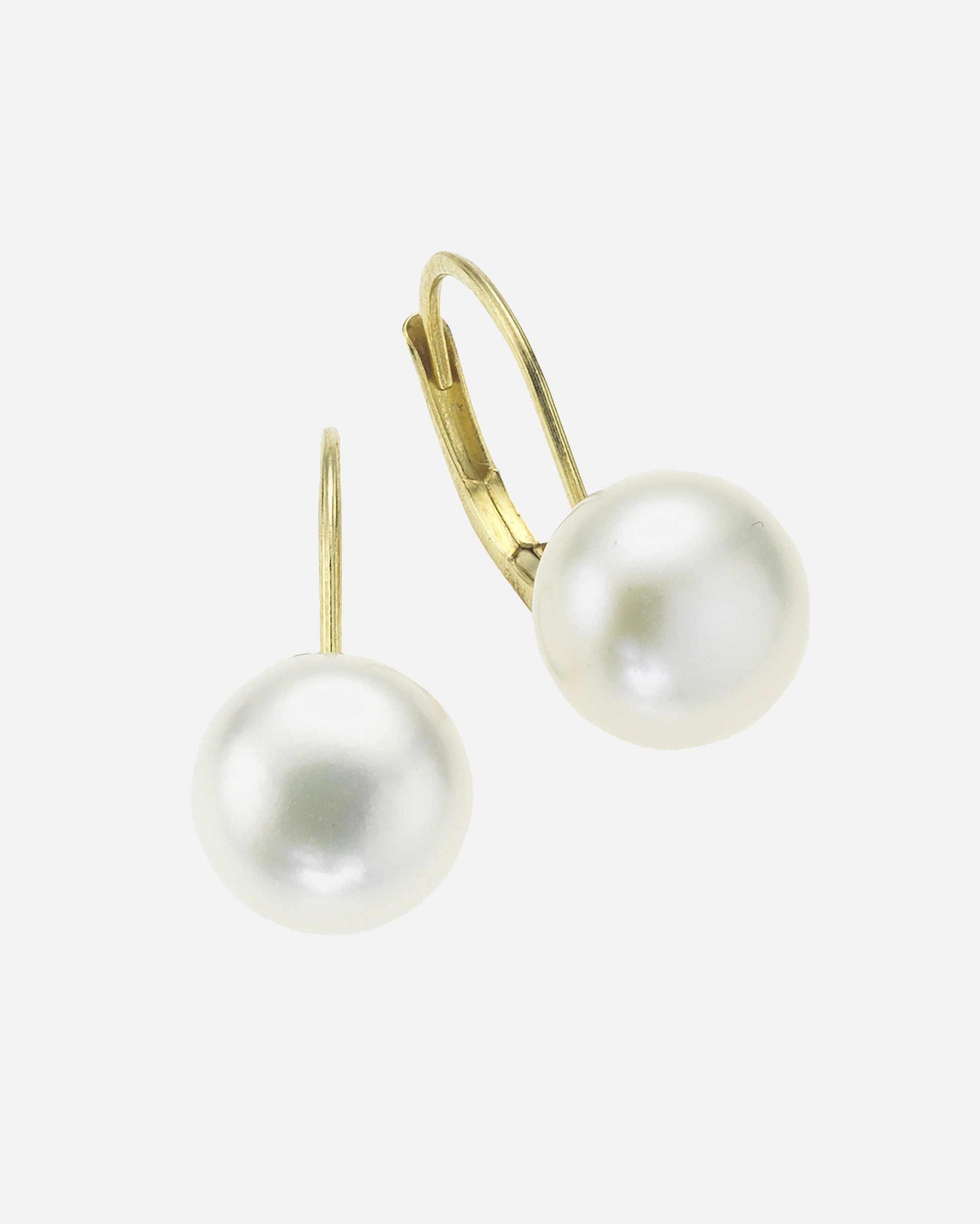 Ohrringe für Weiblich Fascination by Ellen K. Ohrringe 333/- Gold Süßwasserzuchtperle weiß gelb vergoldet