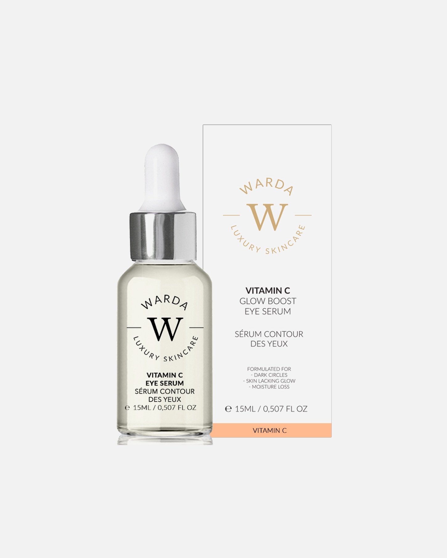 Augenserum für Weiblich WARDA LUXURY SKINCARE Vitamin C Augenserum 1 Stück