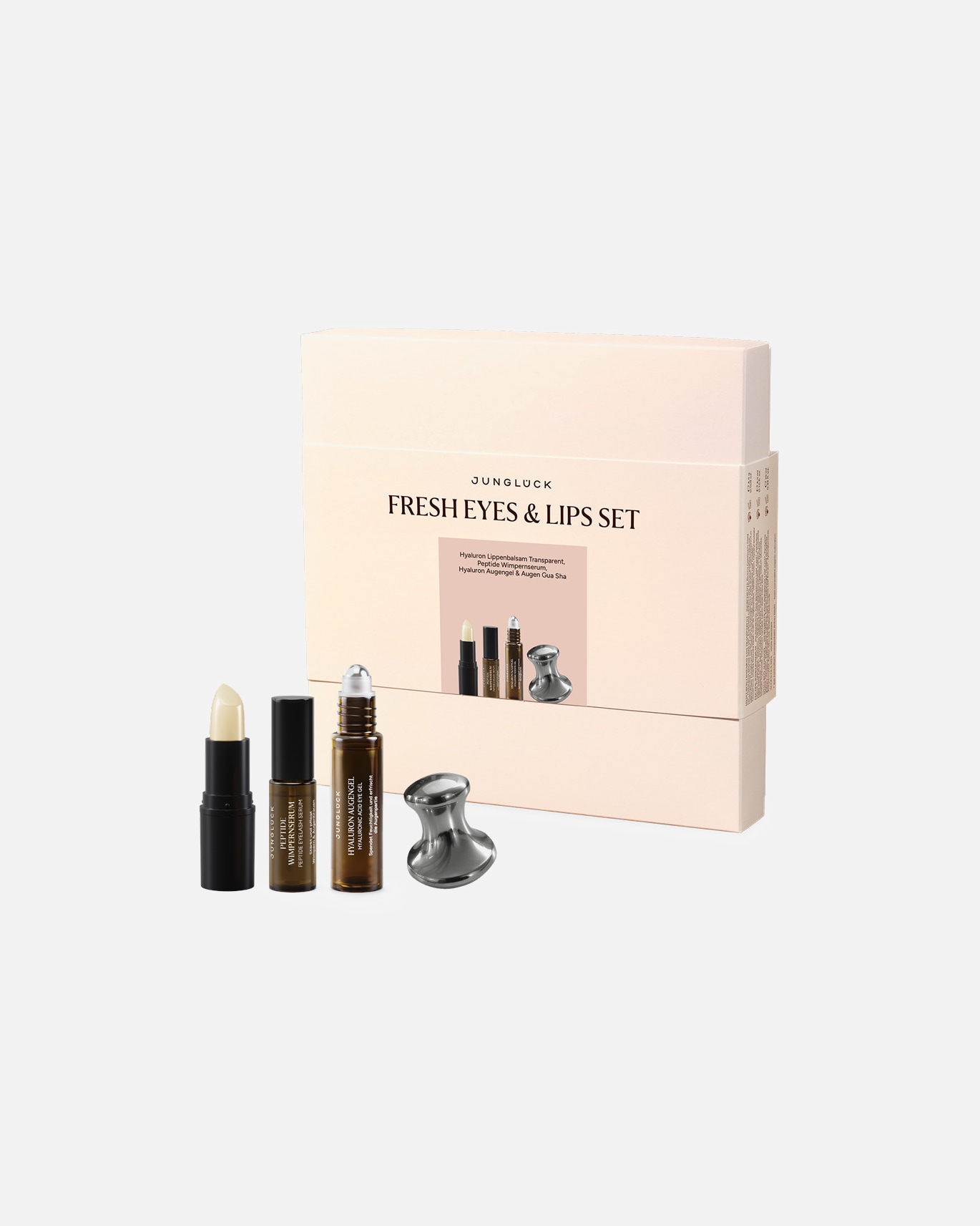 Gesichtspflegeset für Unisex Junglück JUNGLÜCK IN A BOX - Fresh Eyes and Lips 1 Stück