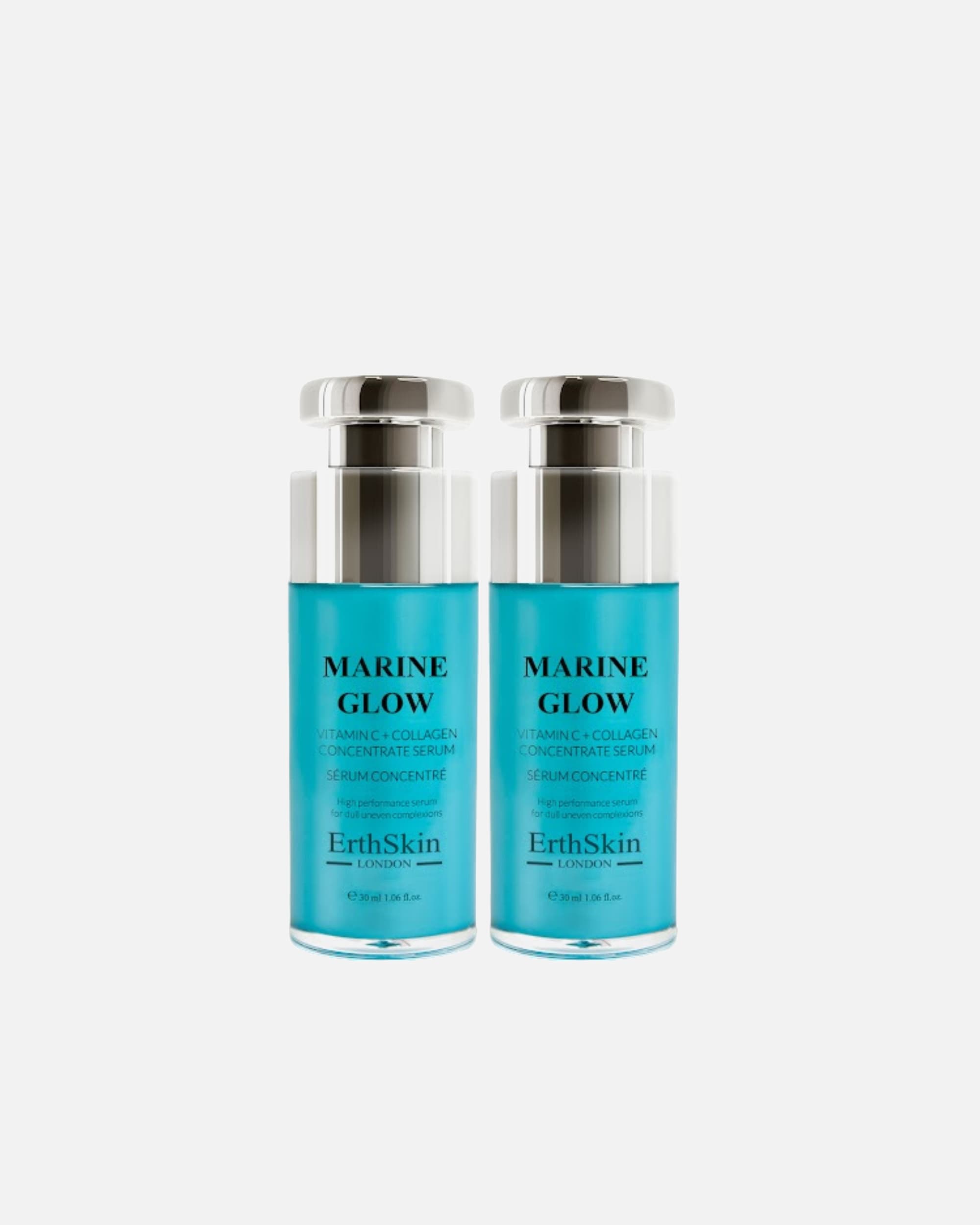 Kollagenserum für Weiblich ErthSkin London Marine Glow Serum Duo 1 Stück